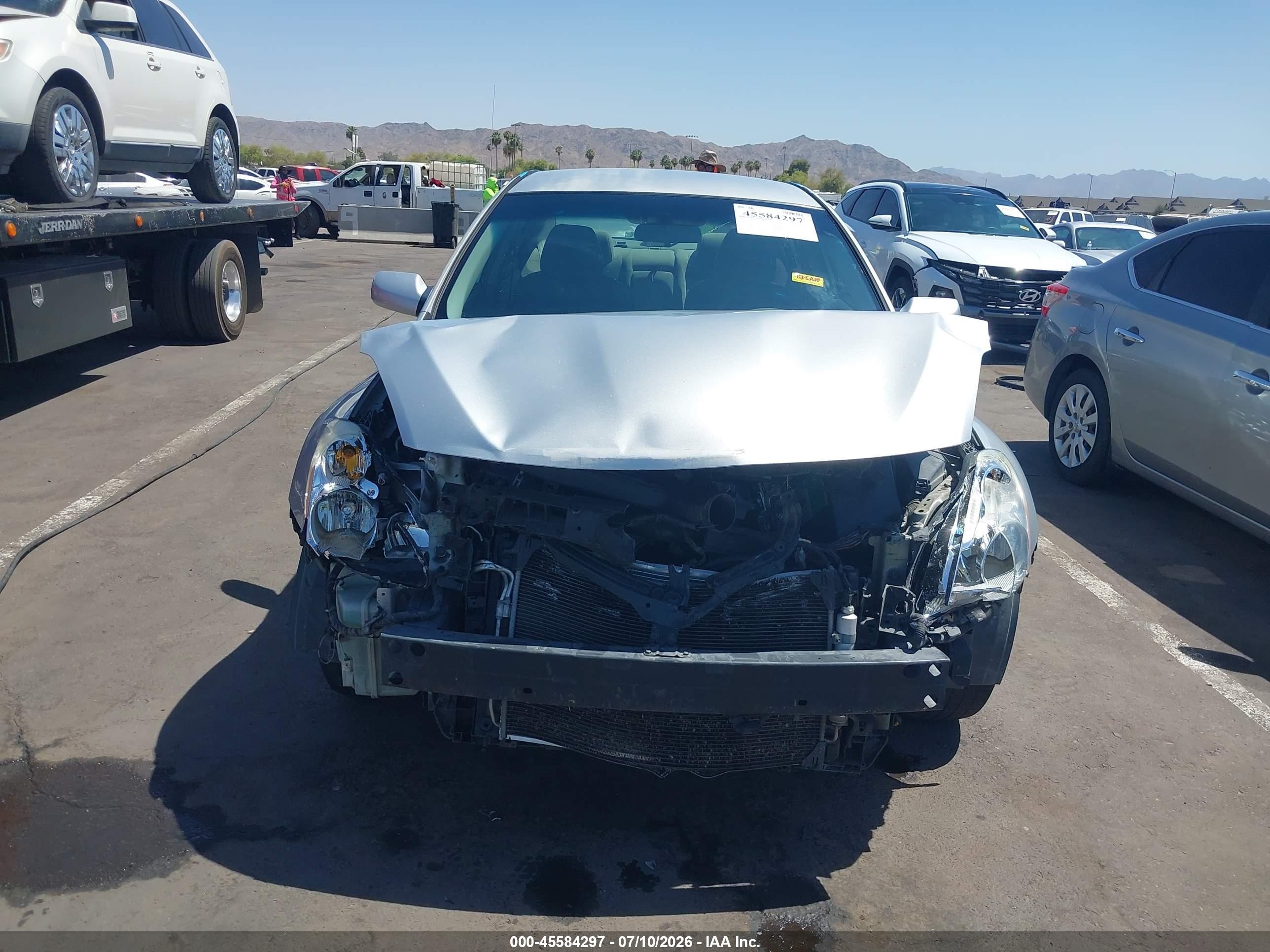 2010 Nissan Altima 2.5 Silver vin: 1N4AL2AP3AN532159