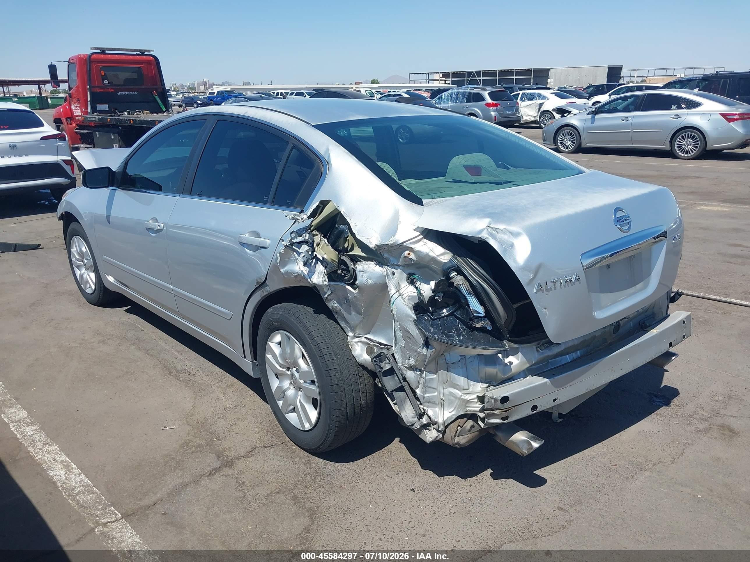 2010 Nissan Altima 2.5 Silver vin: 1N4AL2AP3AN532159