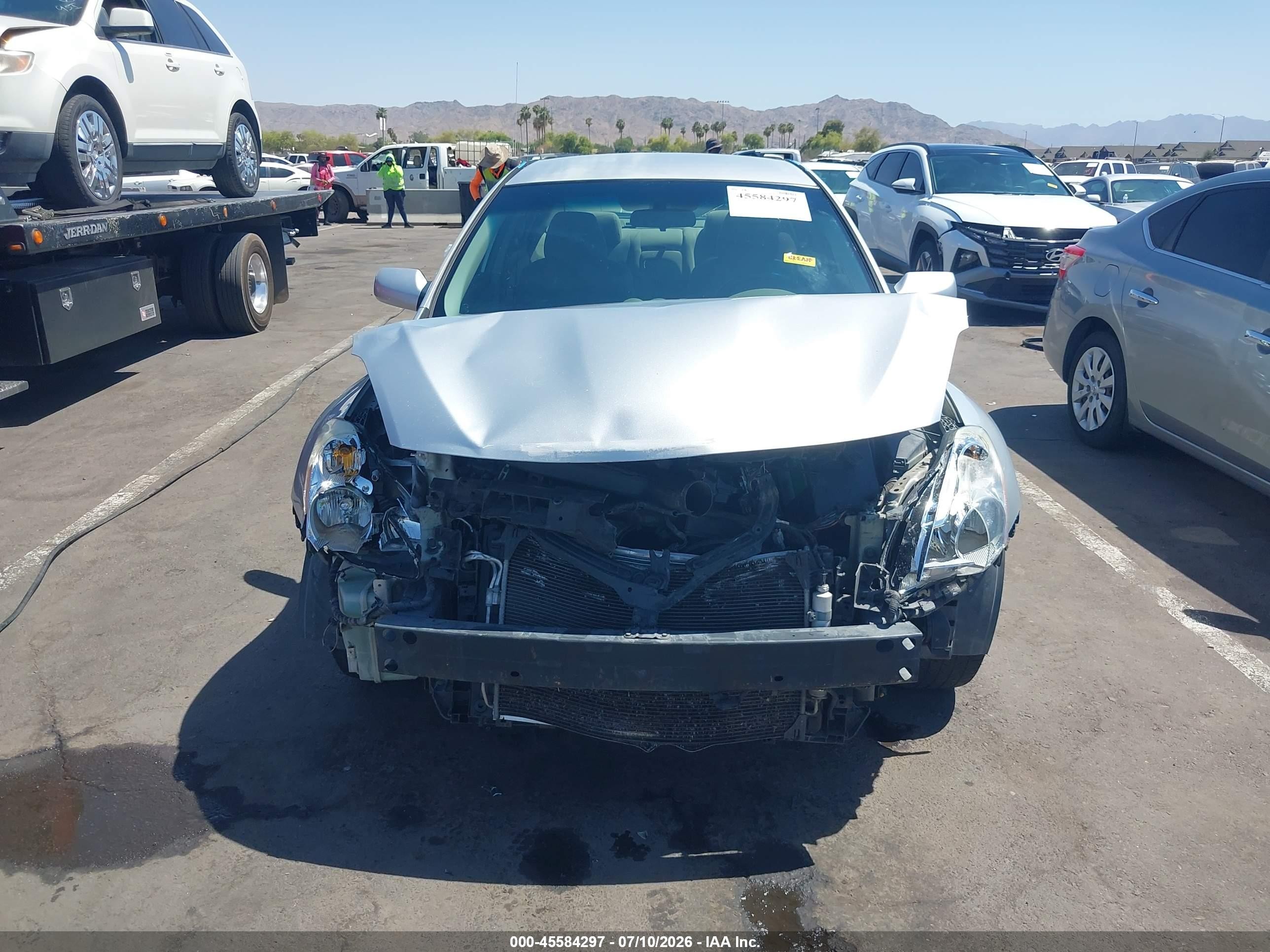 2010 Nissan Altima 2.5 Silver vin: 1N4AL2AP3AN532159