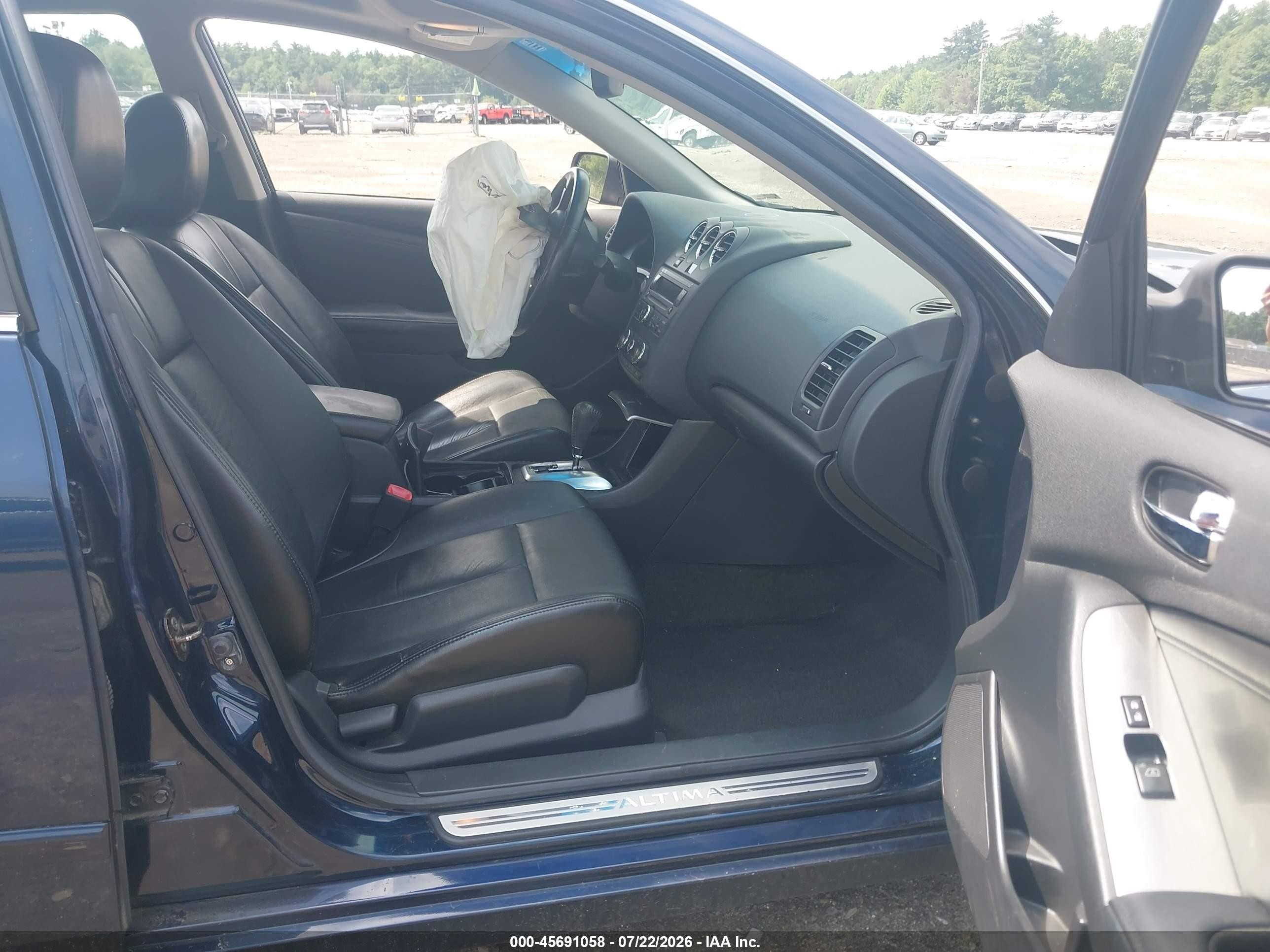 2010 Nissan Altima 2.5 S Blue vin: 1N4AL2AP3AN537488