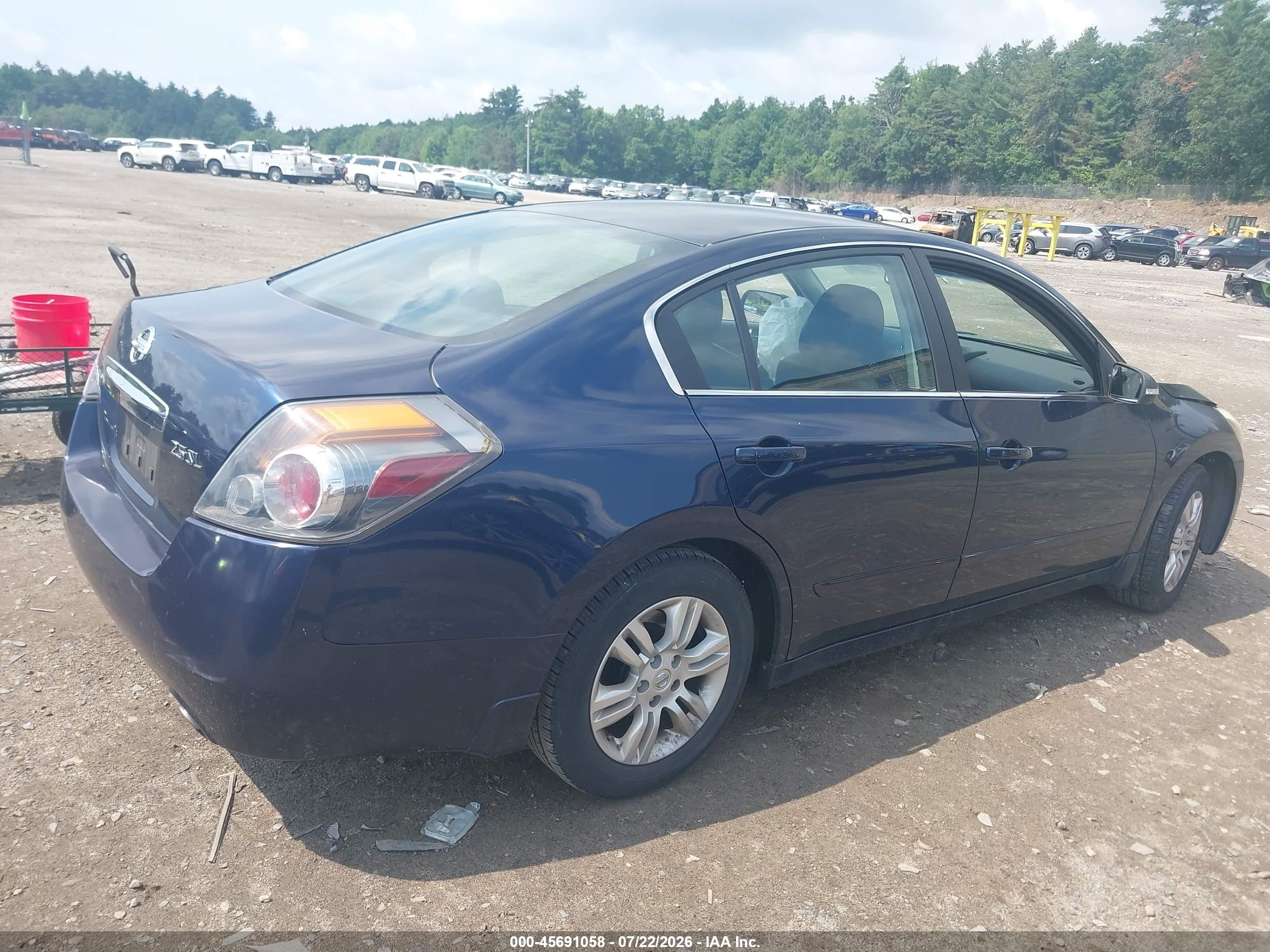 2010 Nissan Altima 2.5 S Blue vin: 1N4AL2AP3AN537488