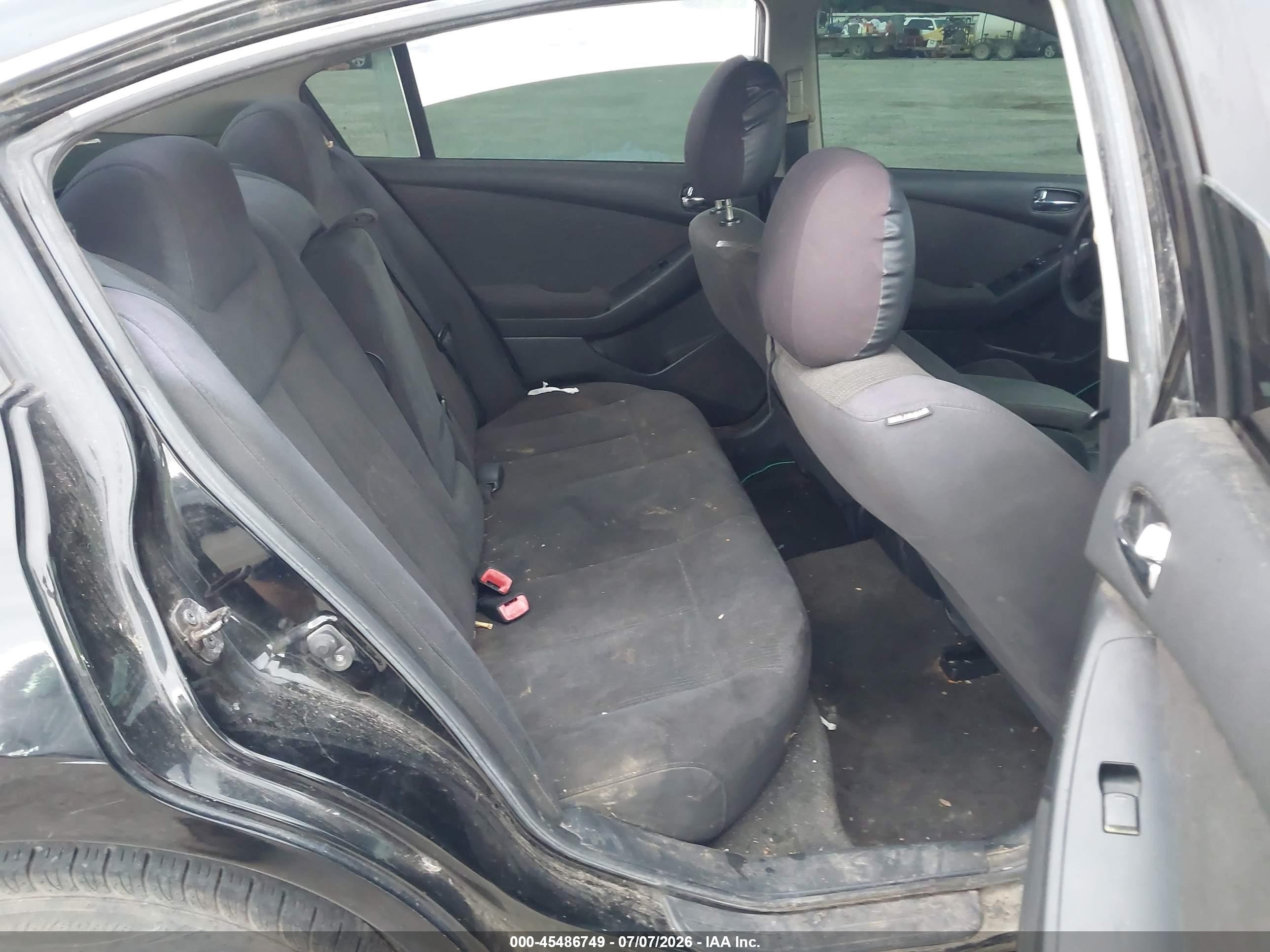 2010 Nissan Altima 2.5 S Black vin: 1N4AL2AP3AN544358