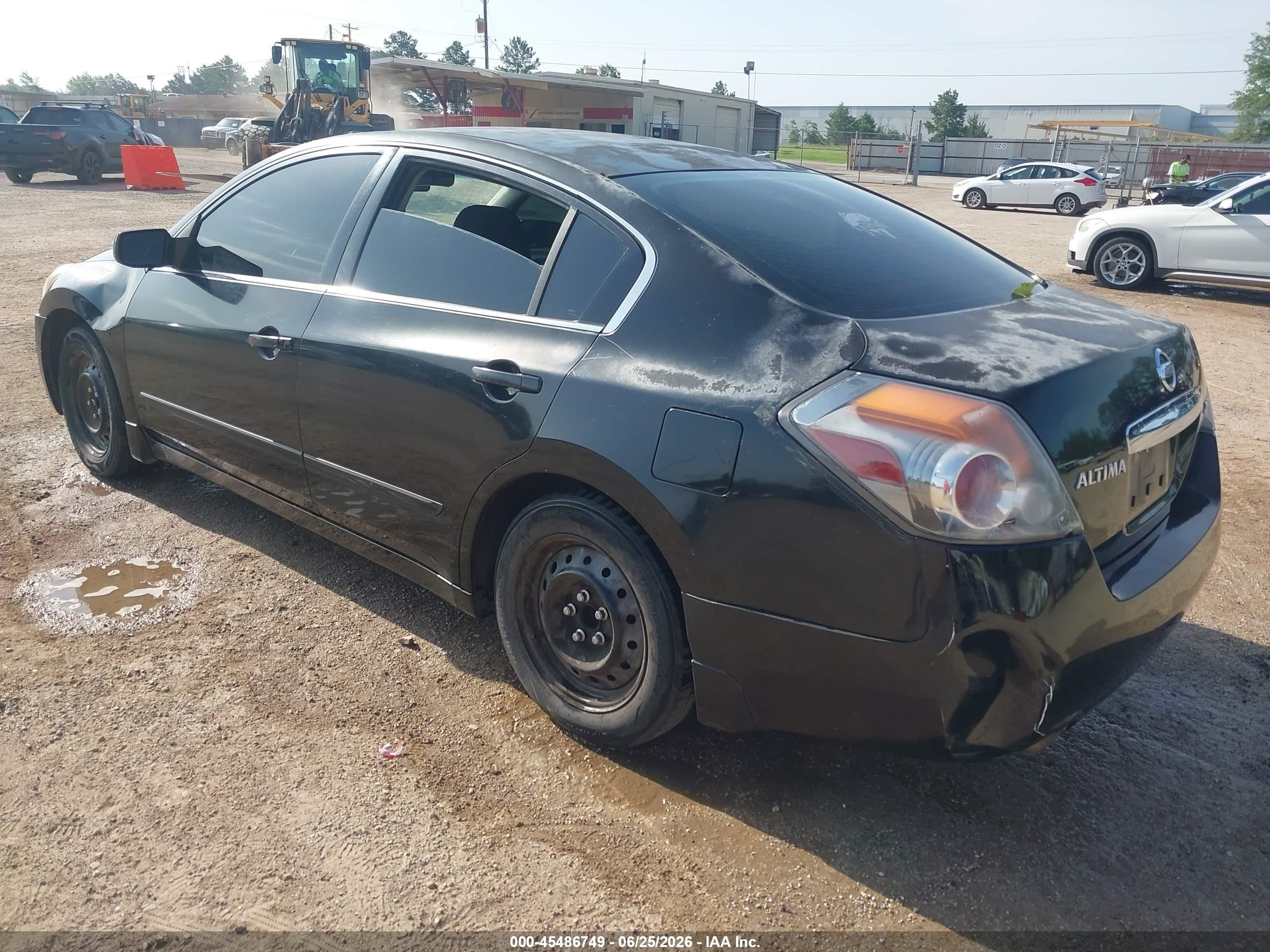 2010 Nissan Altima 2.5 S Black vin: 1N4AL2AP3AN544358
