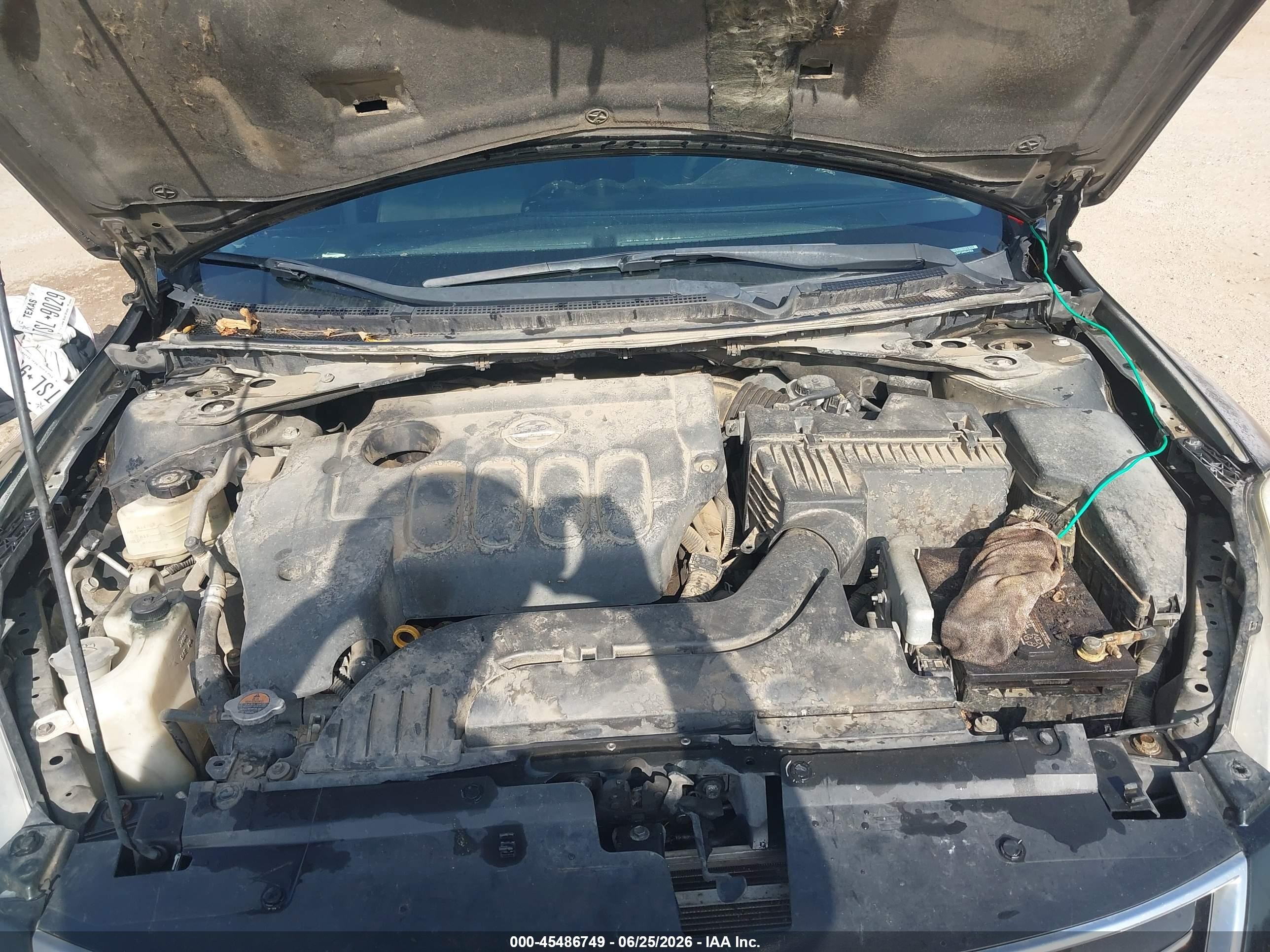 2010 Nissan Altima 2.5 S Black vin: 1N4AL2AP3AN544358