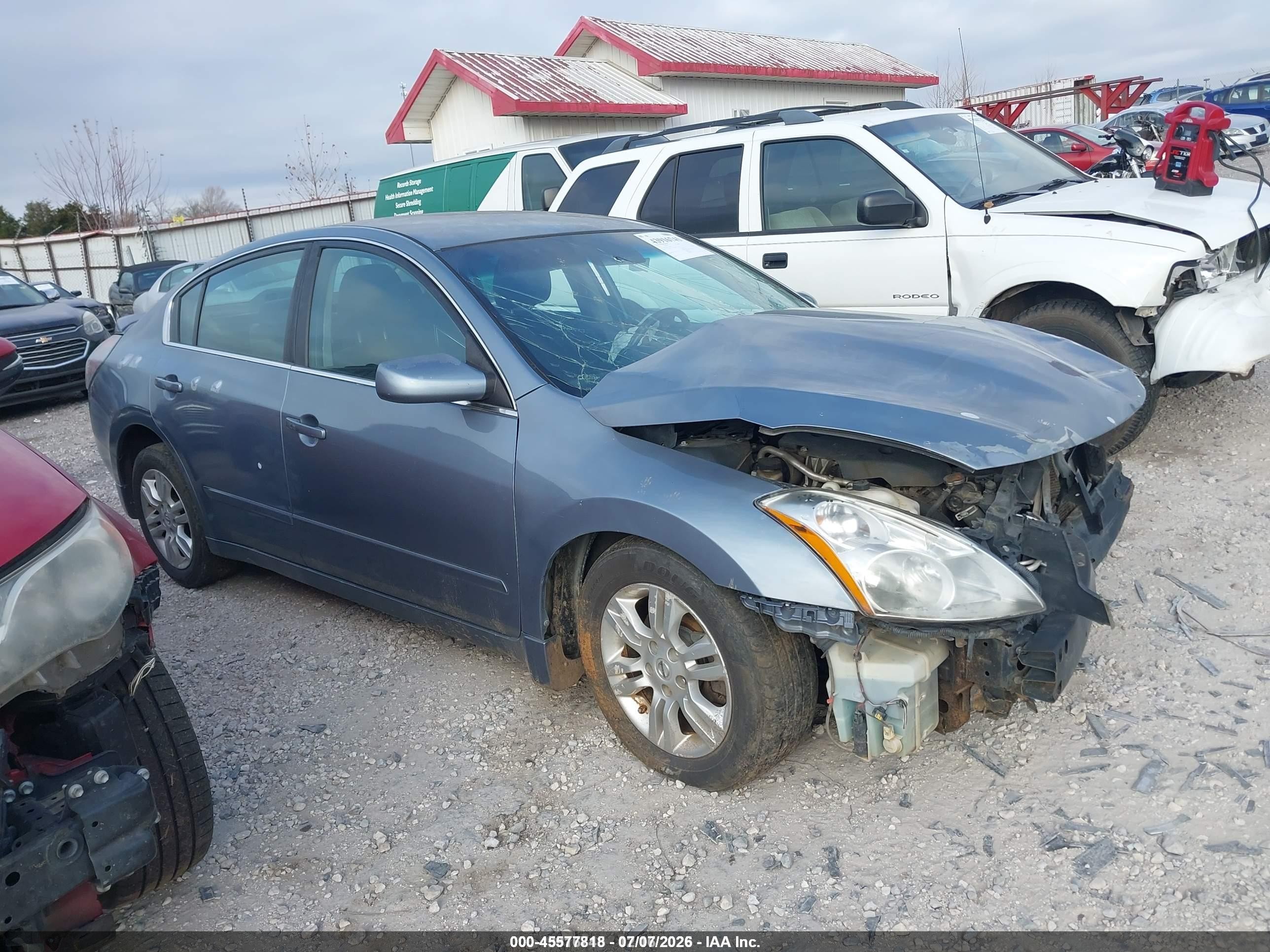 2010 Nissan Altima 2.5 S Gray vin: 1N4AL2AP3AN548426