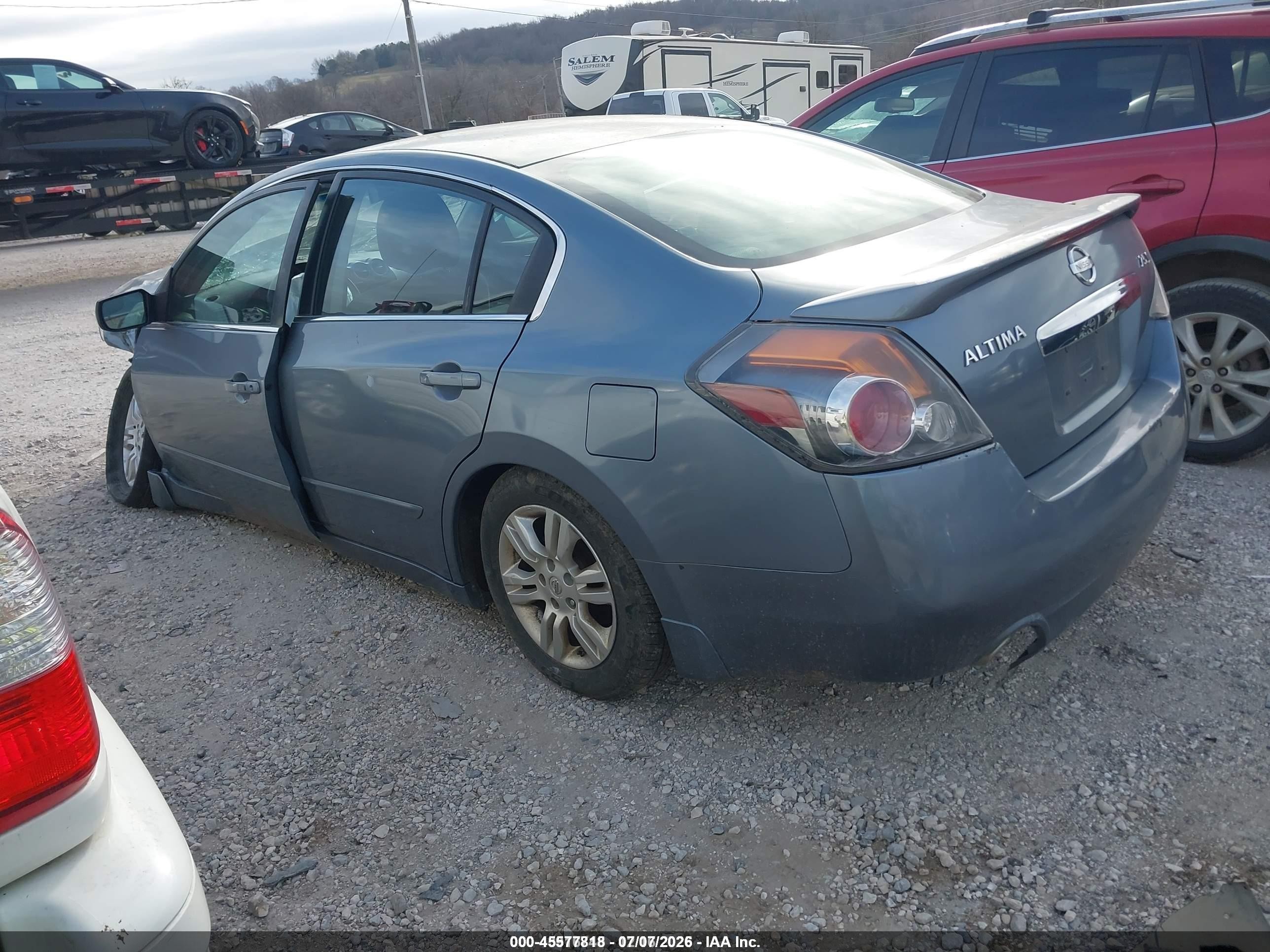 2010 Nissan Altima 2.5 S Gray vin: 1N4AL2AP3AN548426