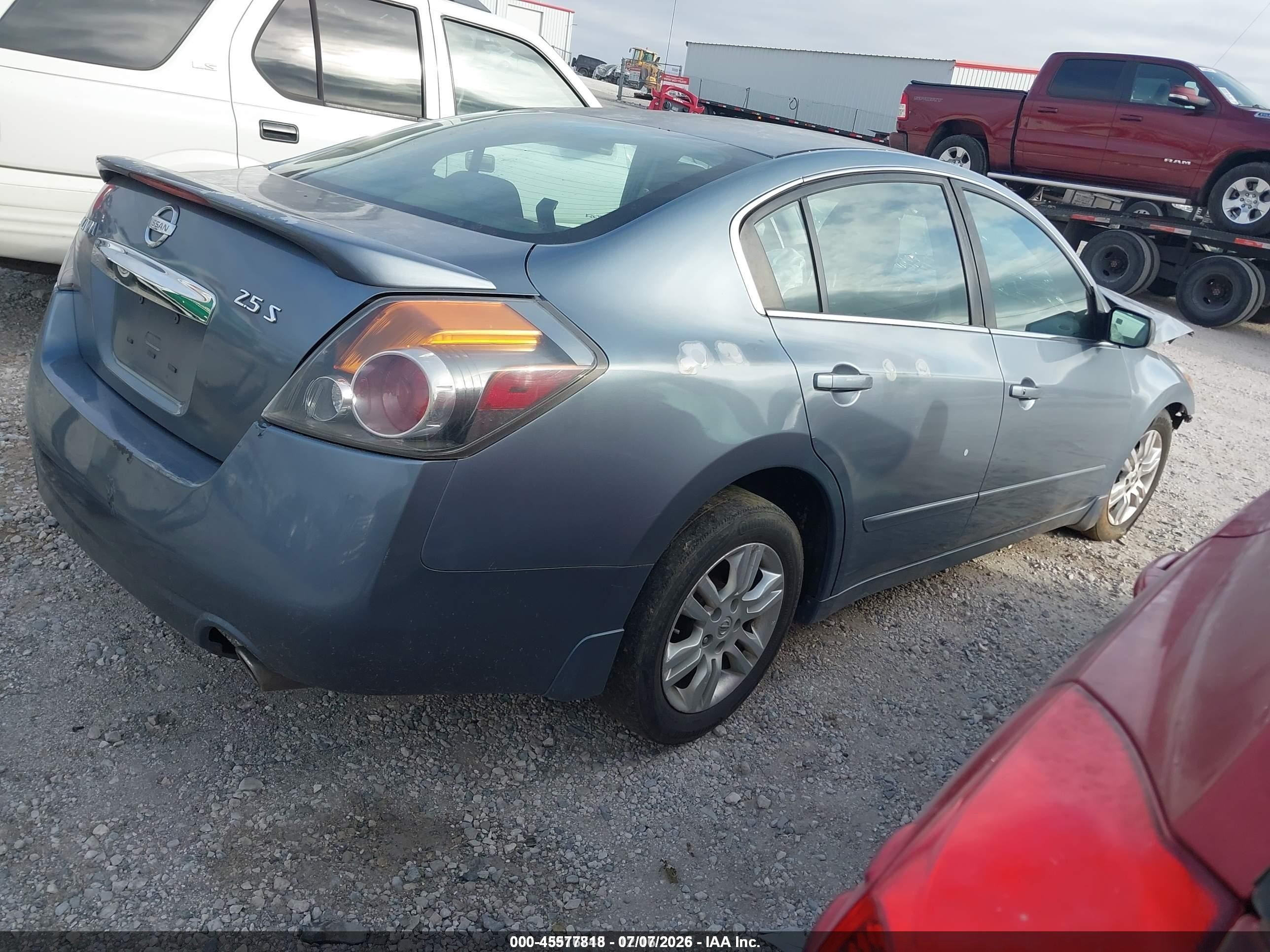 2010 Nissan Altima 2.5 S Gray vin: 1N4AL2AP3AN548426