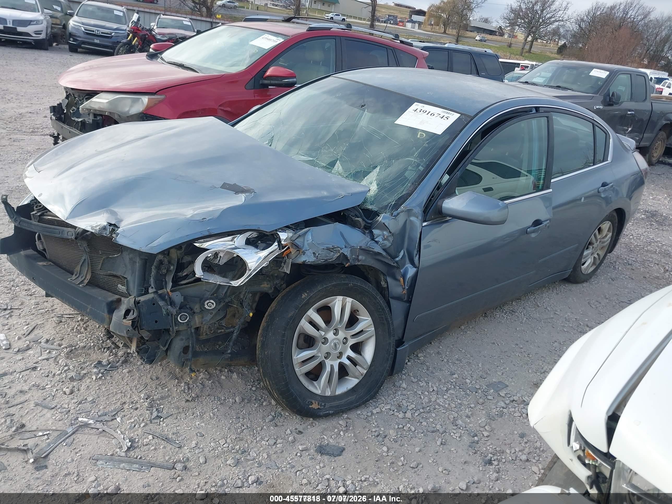2010 Nissan Altima 2.5 S Gray vin: 1N4AL2AP3AN548426