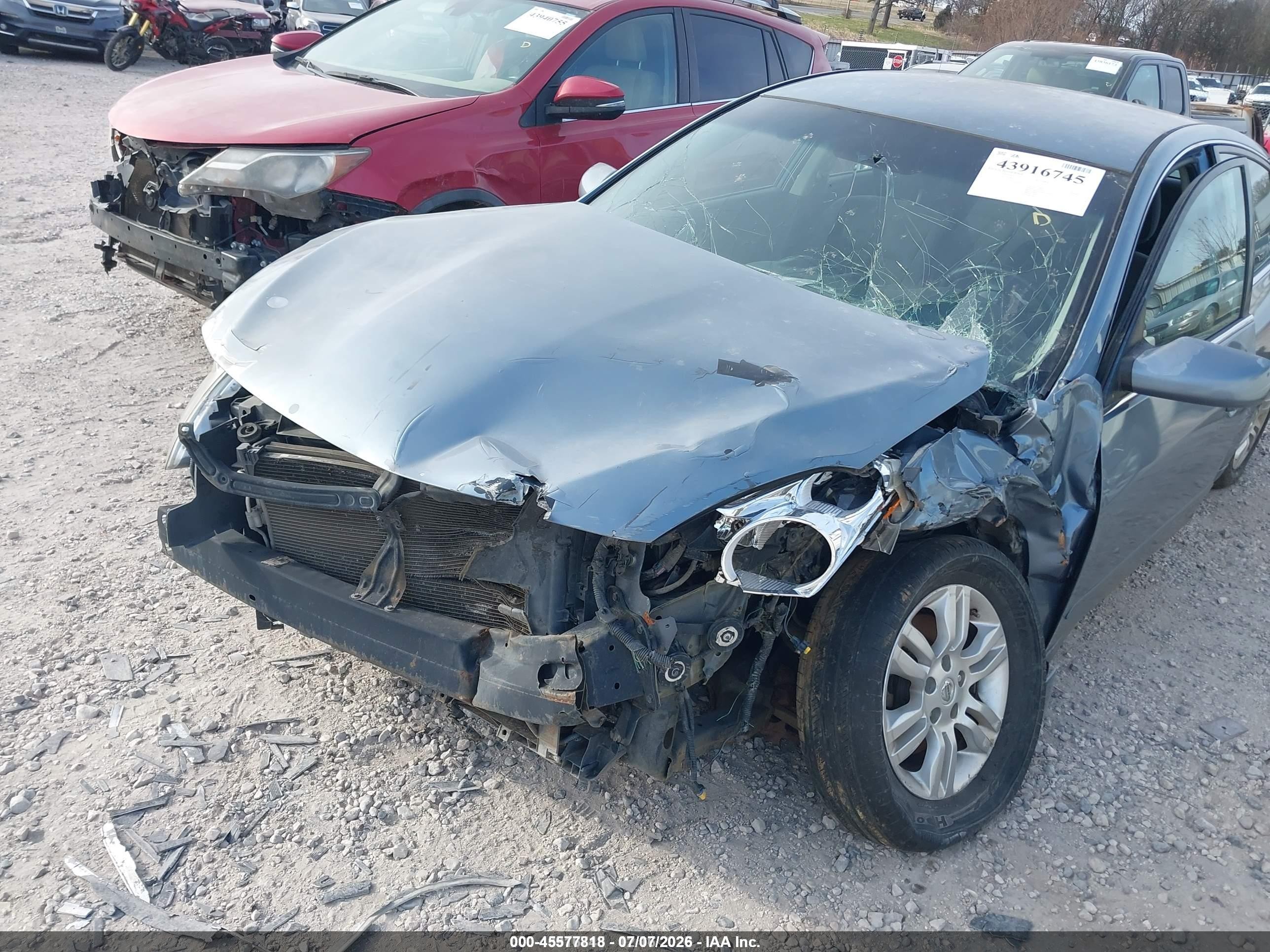 2010 Nissan Altima 2.5 S Gray vin: 1N4AL2AP3AN548426