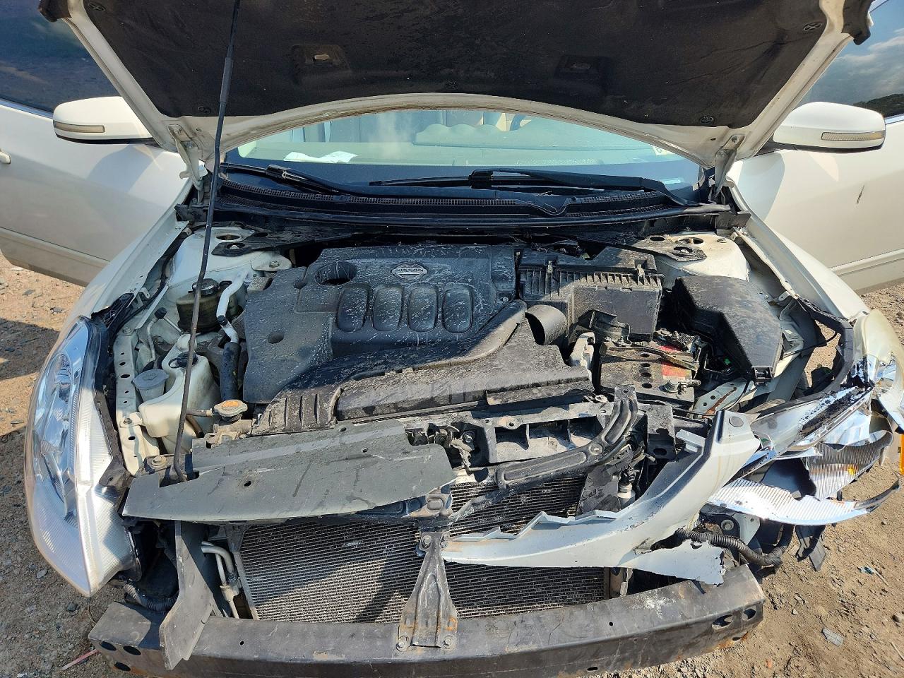 2010 Nissan Altima 2.5 White vin: 1N4AL2AP3AN559488