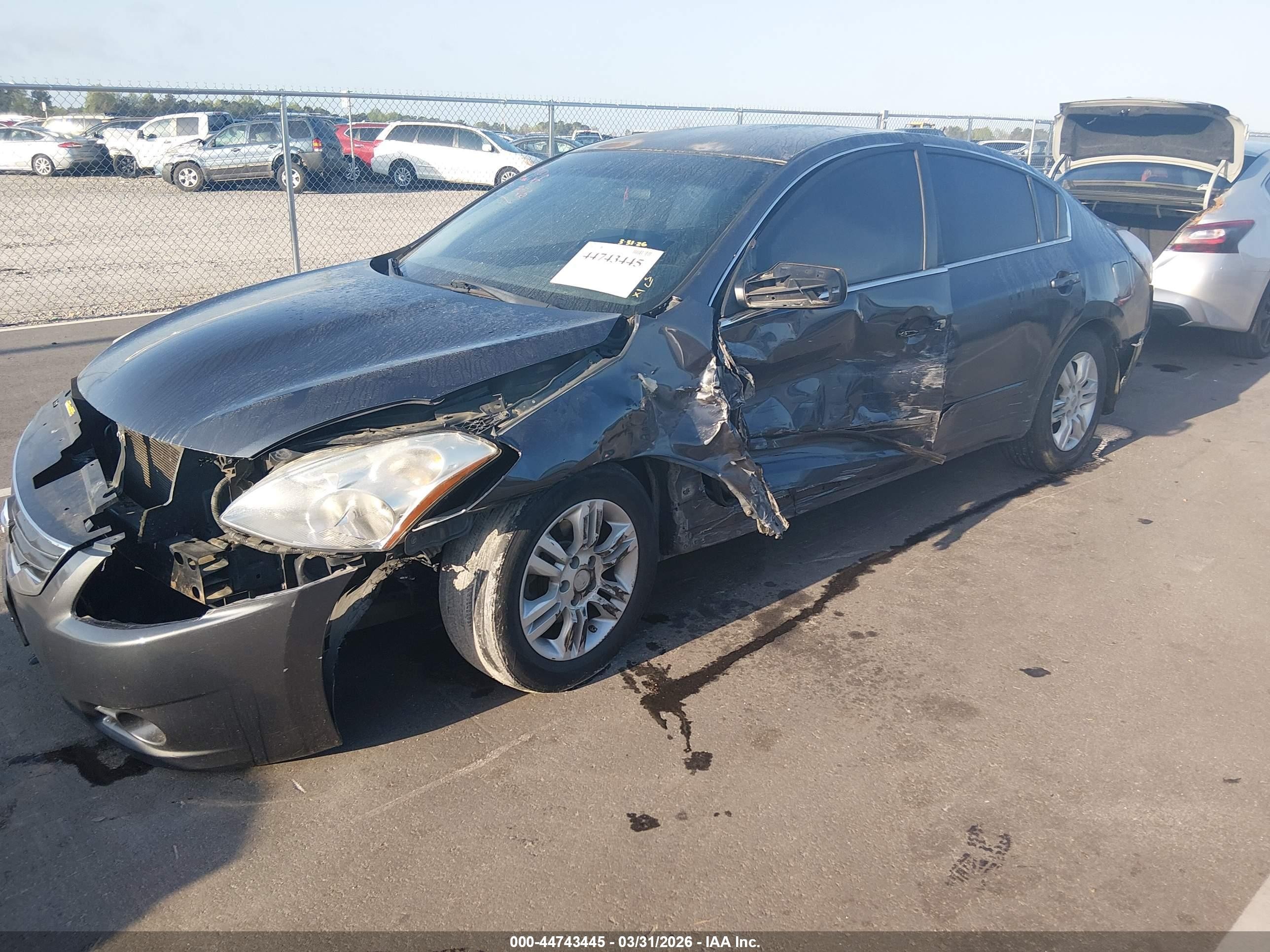 2011 Nissan Altima 2.5 S Gray vin: 1N4AL2AP3BC114245