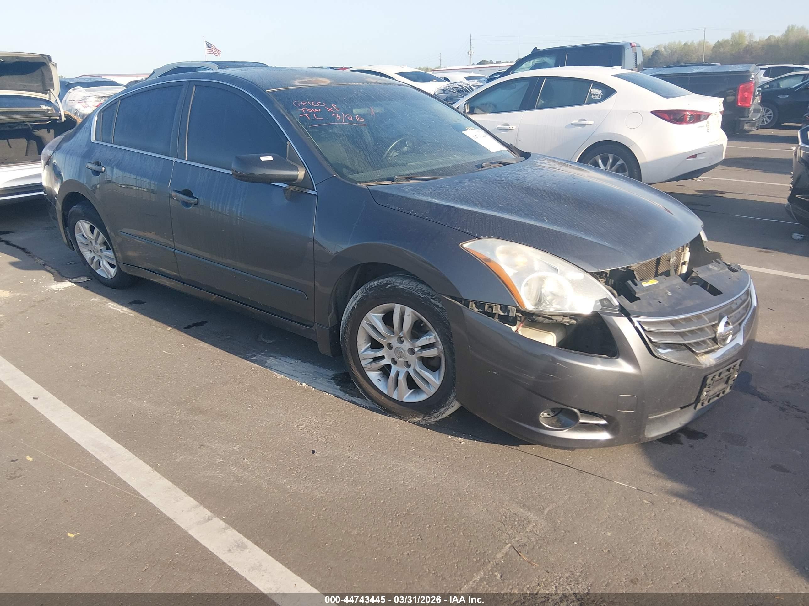 2011 Nissan Altima 2.5 S Gray vin: 1N4AL2AP3BC114245
