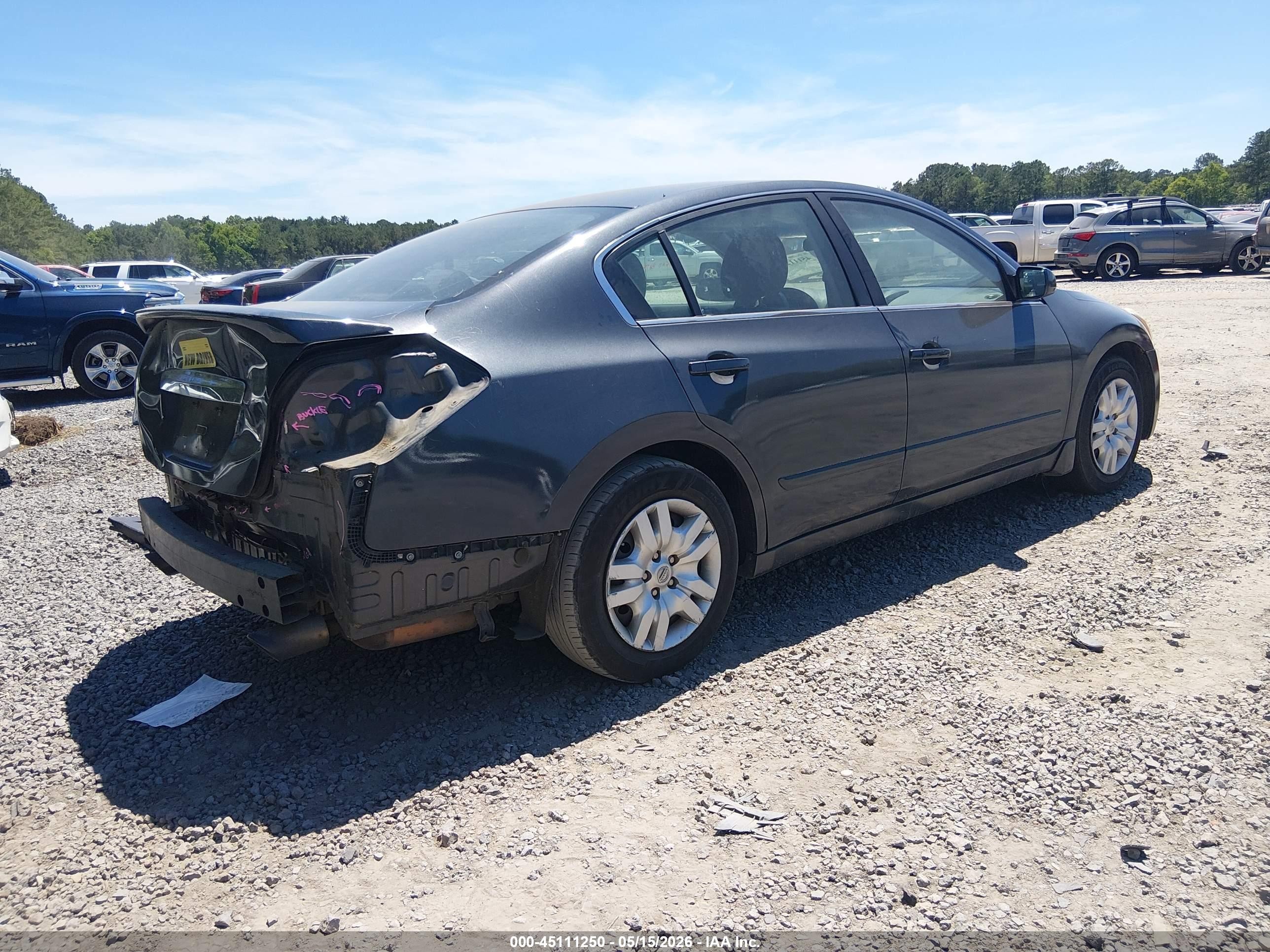 2011 Nissan Altima 2.5 S Gray vin: 1N4AL2AP3BC159010