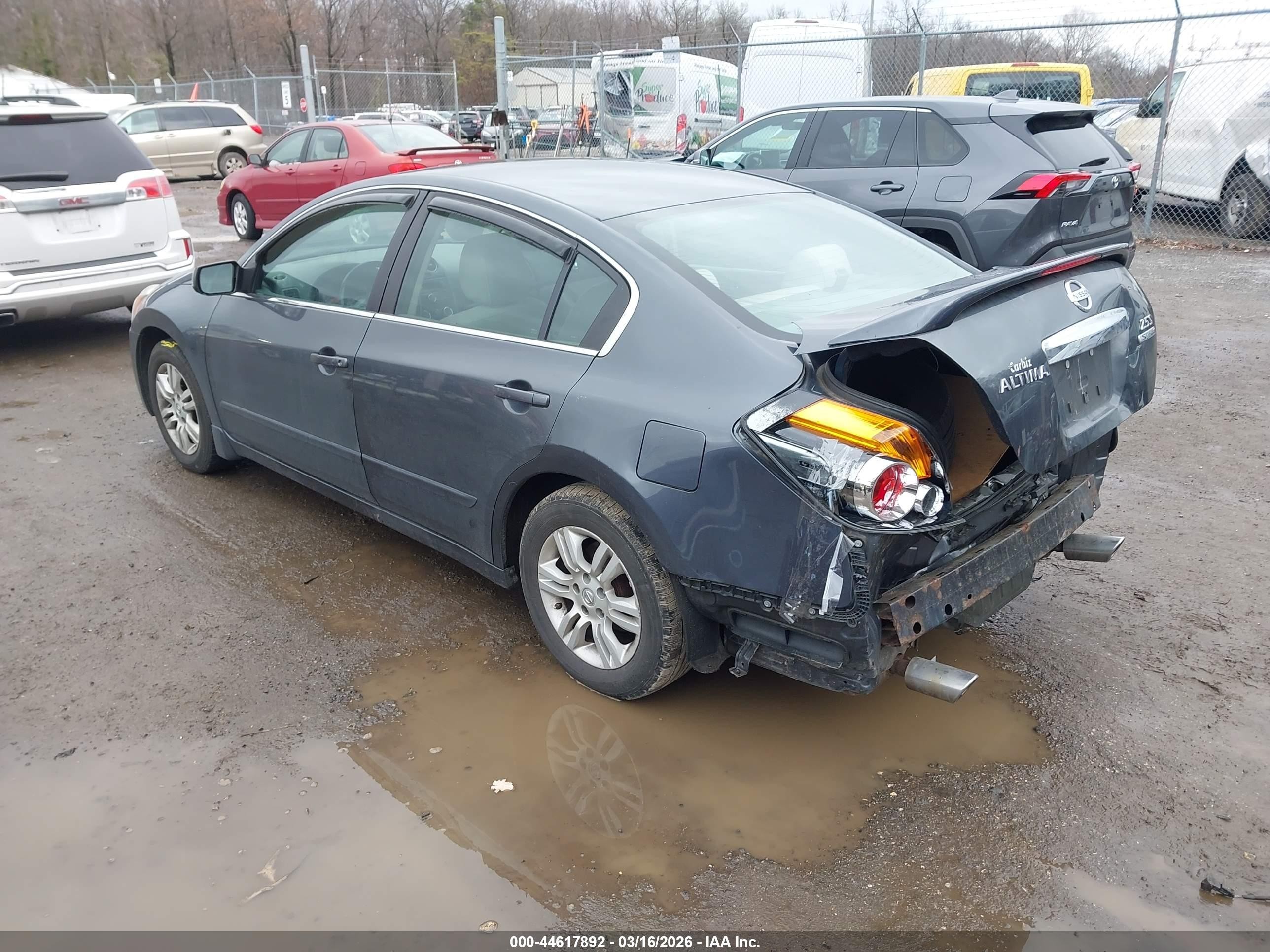 2011 Nissan Altima 2.5 S Gray vin: 1N4AL2AP3BC163414