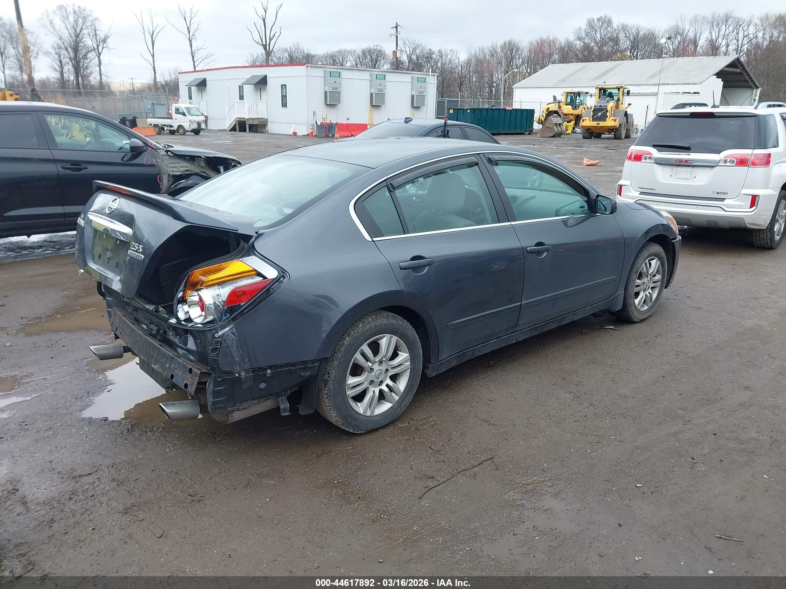 2011 Nissan Altima 2.5 S Gray vin: 1N4AL2AP3BC163414