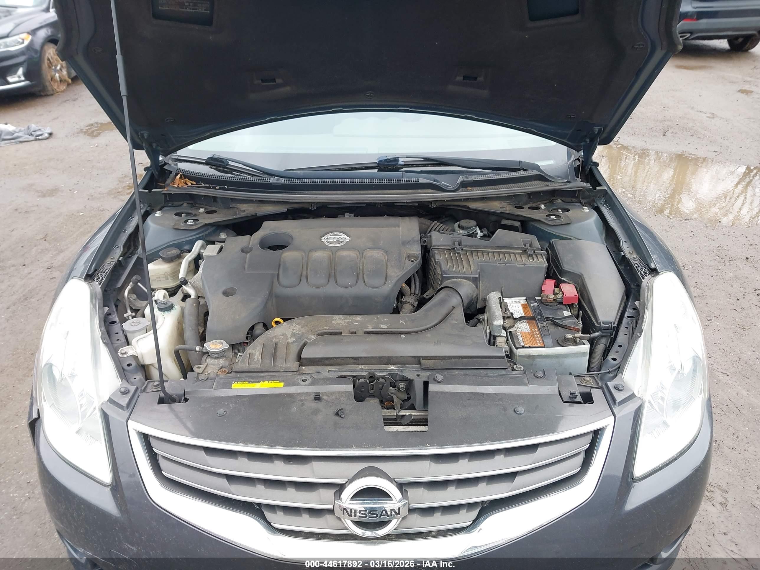 2011 Nissan Altima 2.5 S Gray vin: 1N4AL2AP3BC163414