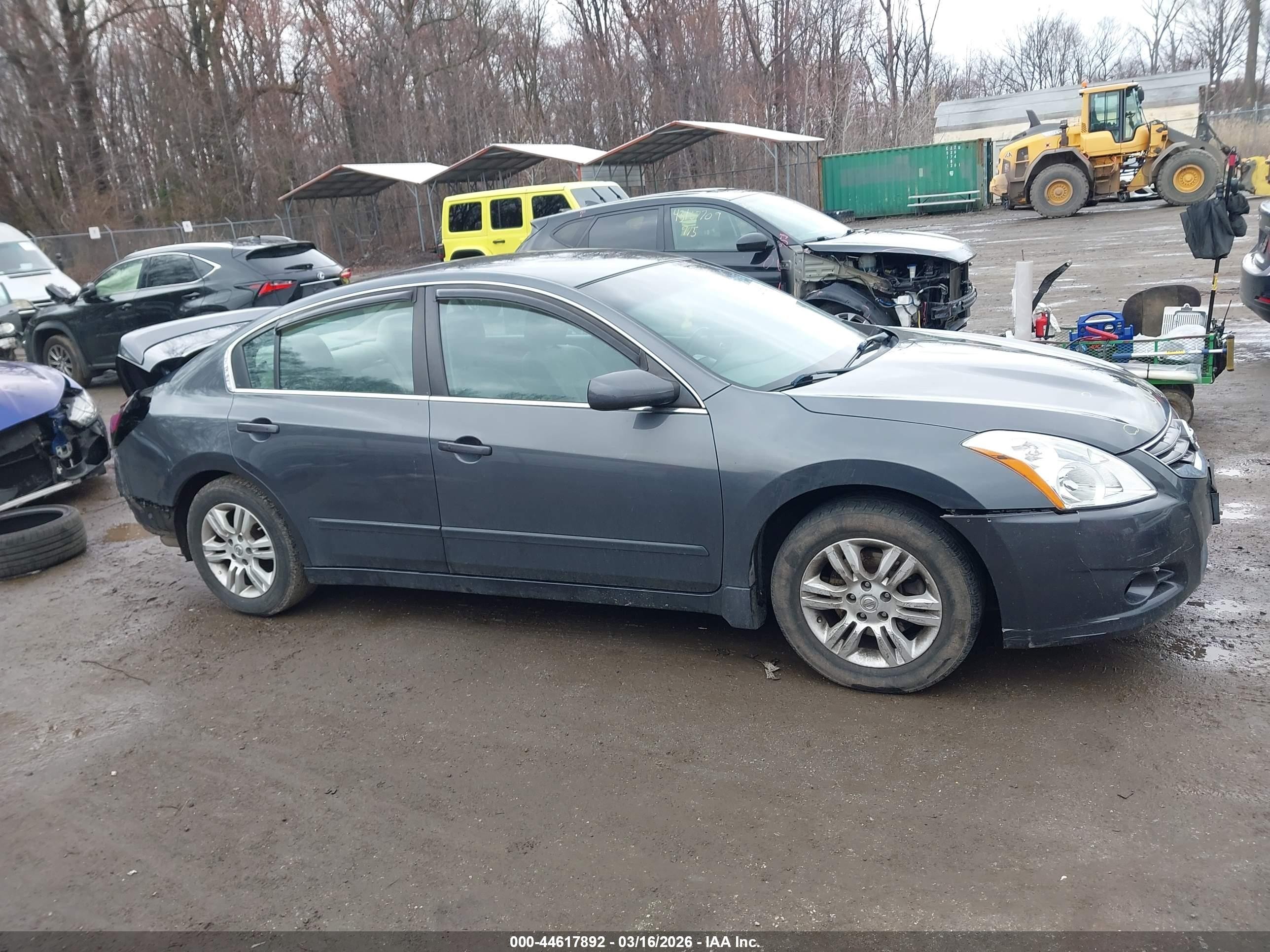 2011 Nissan Altima 2.5 S Gray vin: 1N4AL2AP3BC163414