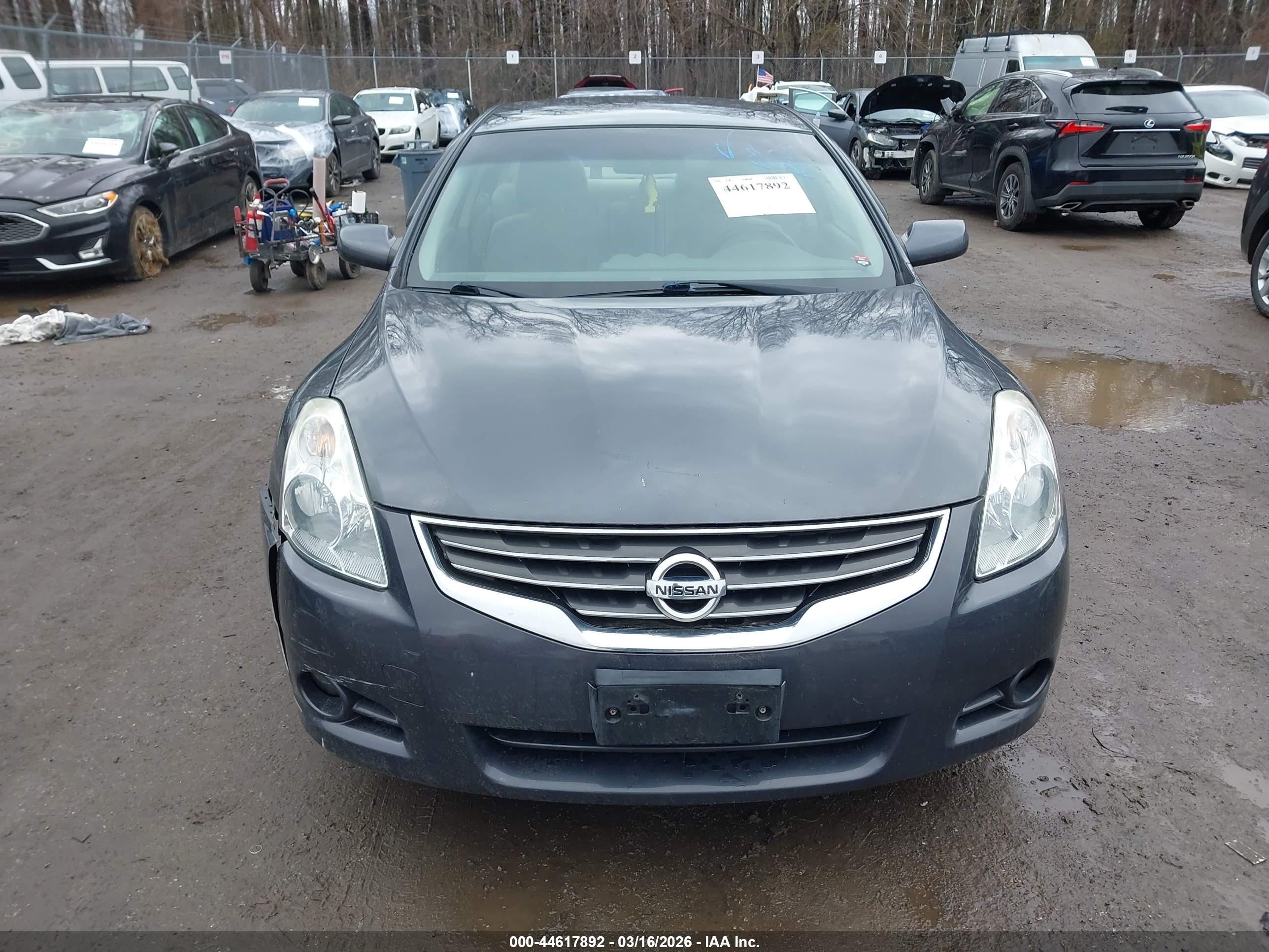 2011 Nissan Altima 2.5 S Gray vin: 1N4AL2AP3BC163414