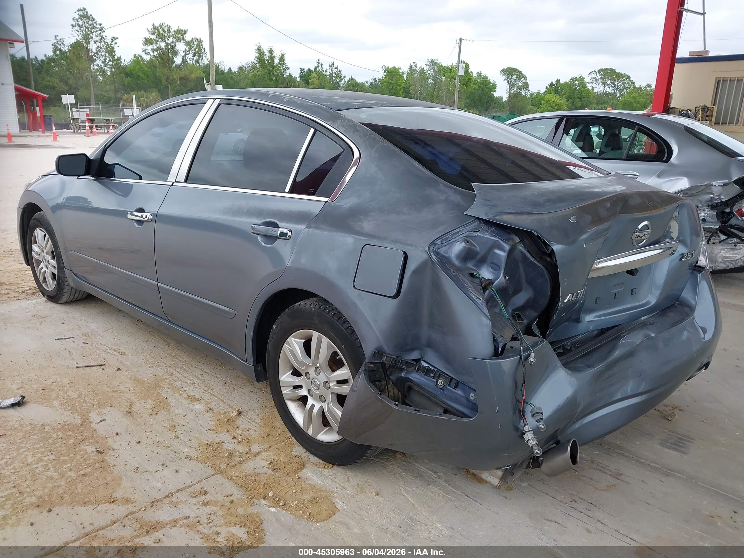 2011 Nissan Altima 2.5 S Light Blue vin: 1N4AL2AP3BC178088