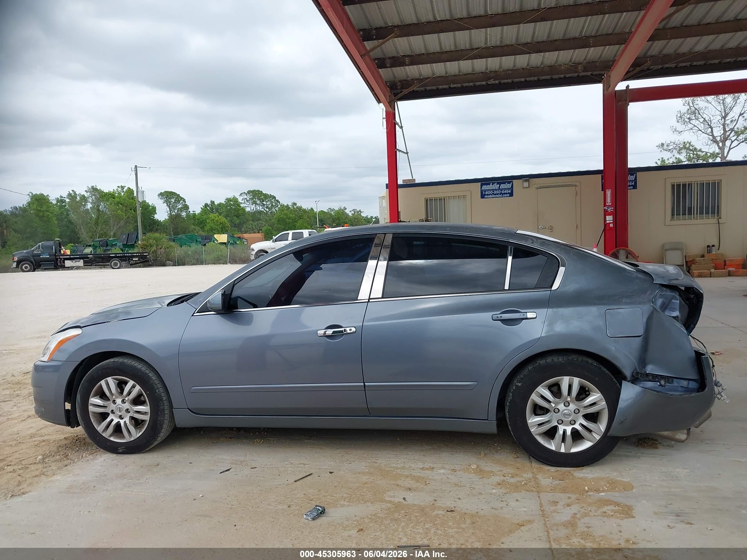 2011 Nissan Altima 2.5 S Light Blue vin: 1N4AL2AP3BC178088