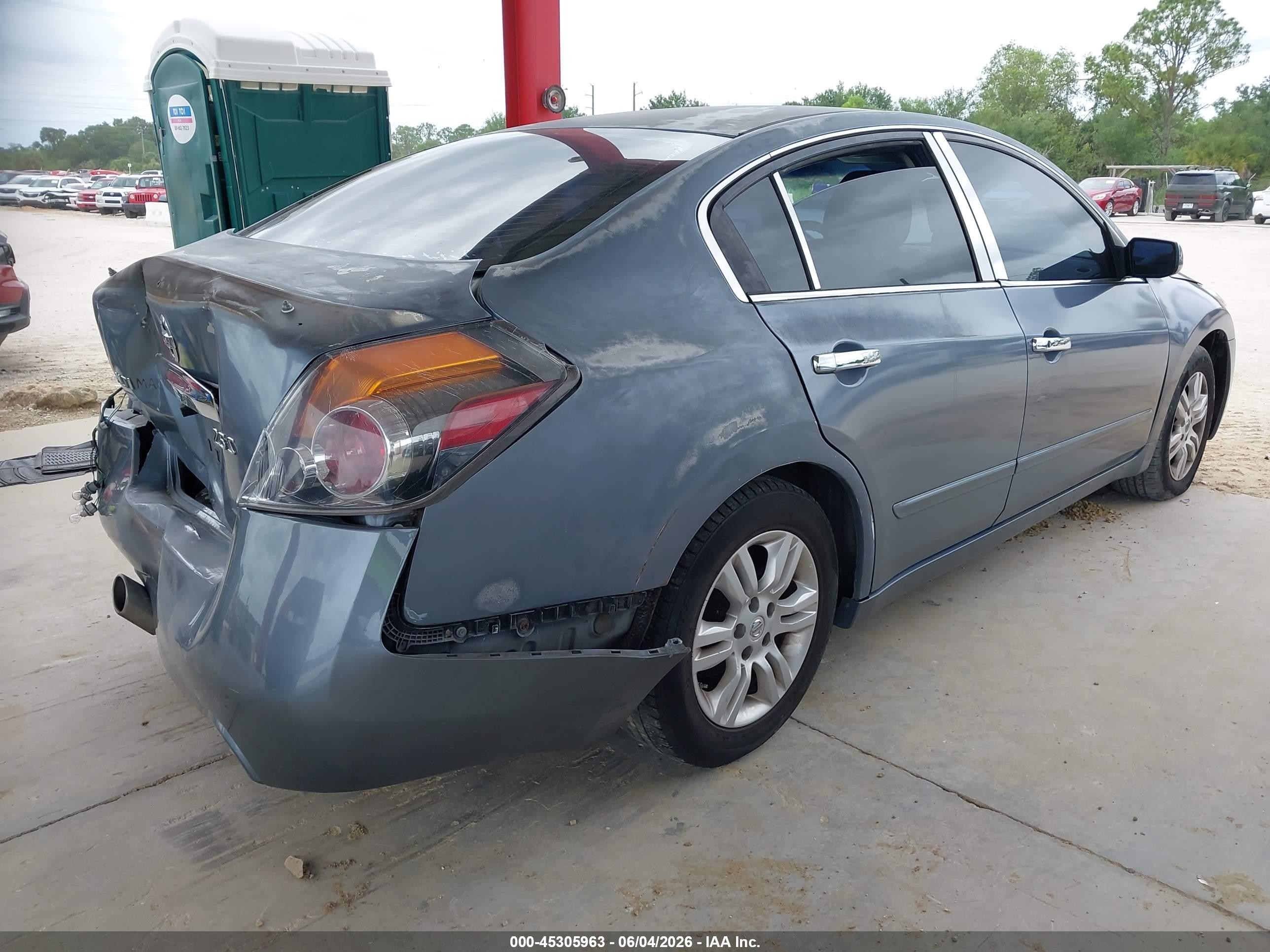 2011 Nissan Altima 2.5 S Light Blue vin: 1N4AL2AP3BC178088