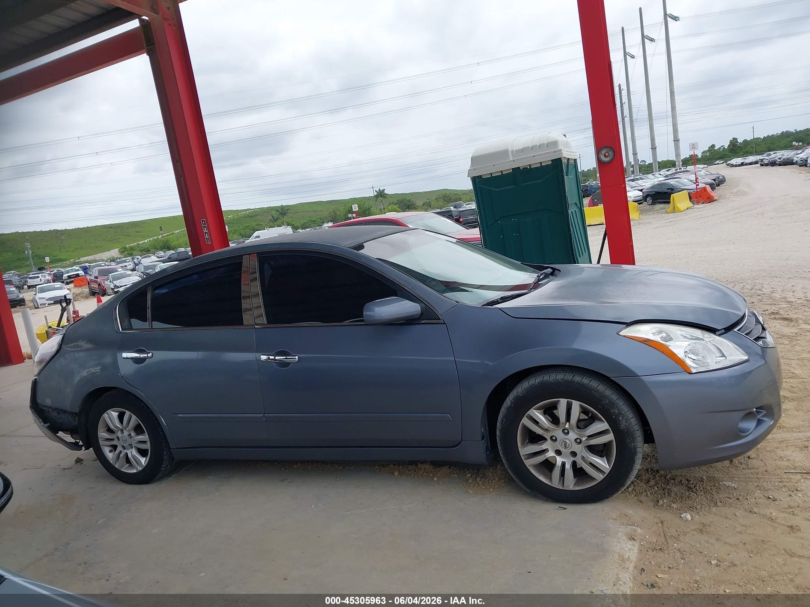 2011 Nissan Altima 2.5 S Light Blue vin: 1N4AL2AP3BC178088