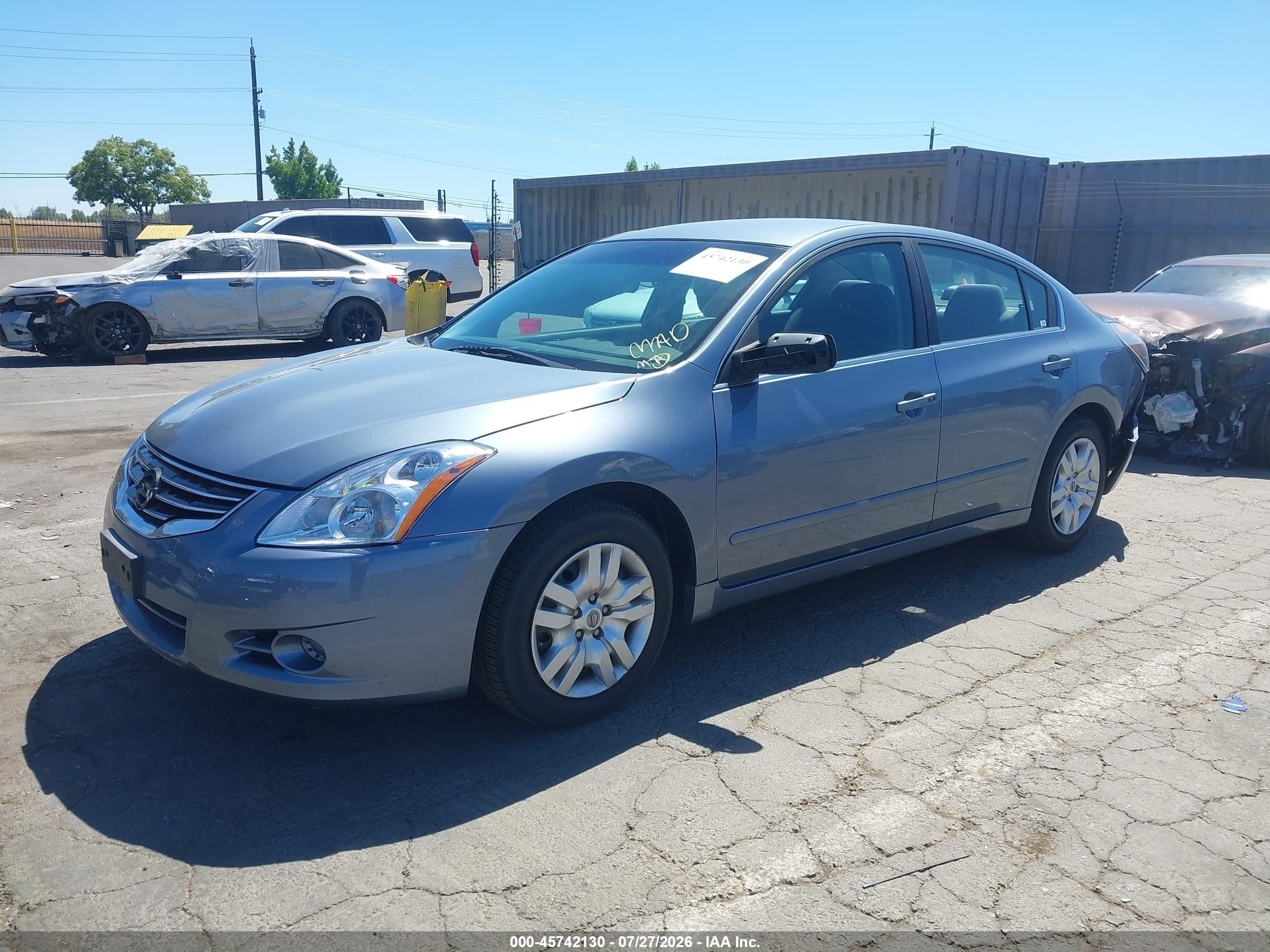 2011 Nissan Altima 2.5 S Gray vin: 1N4AL2AP3BC182531