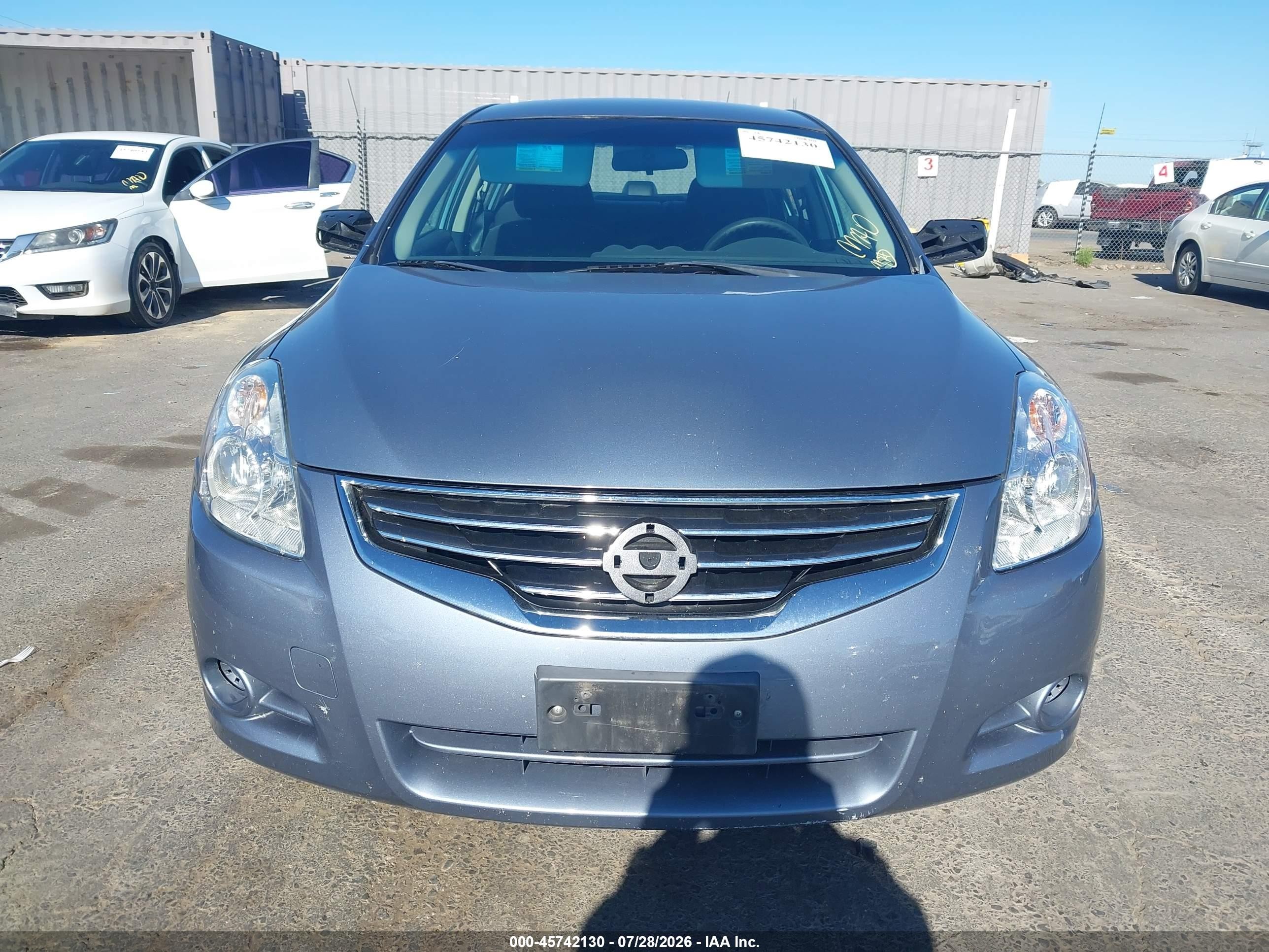 2011 Nissan Altima 2.5 S Gray vin: 1N4AL2AP3BC182531