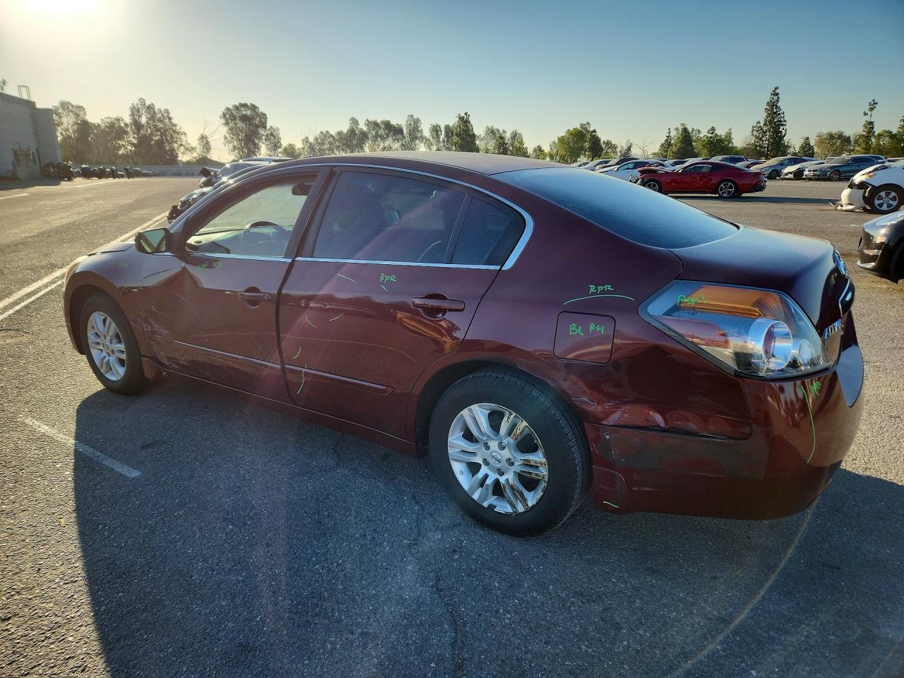 2011 Nissan Altima 2.5 Maroon vin: 1N4AL2AP3BN403078
