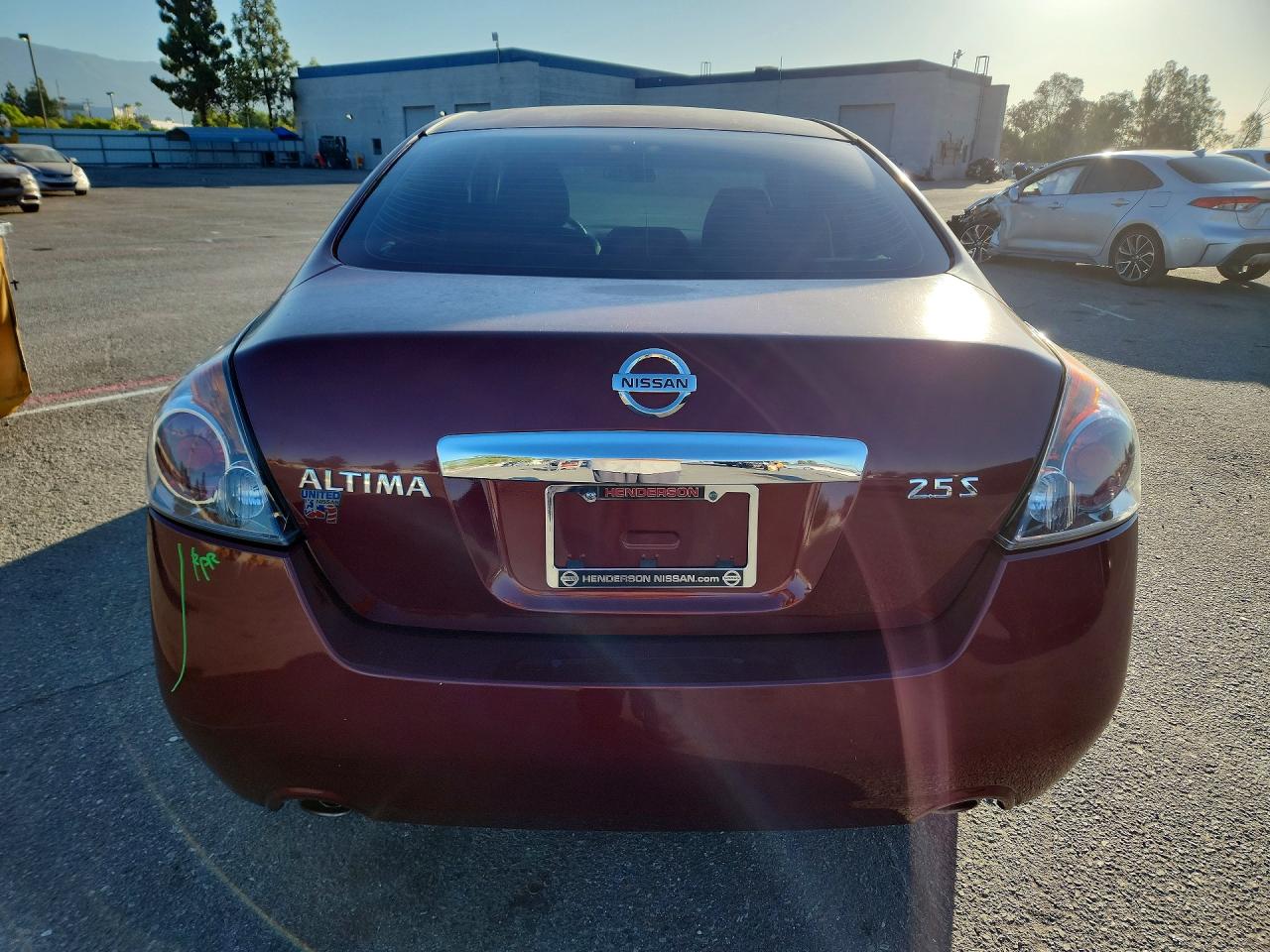 2011 Nissan Altima 2.5 Maroon vin: 1N4AL2AP3BN403078