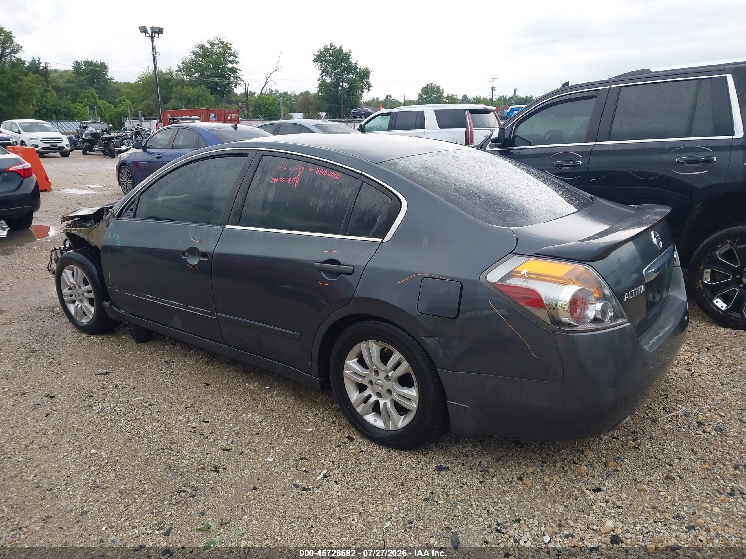2011 Nissan Altima 2.5 S Gray vin: 1N4AL2AP3BN409723