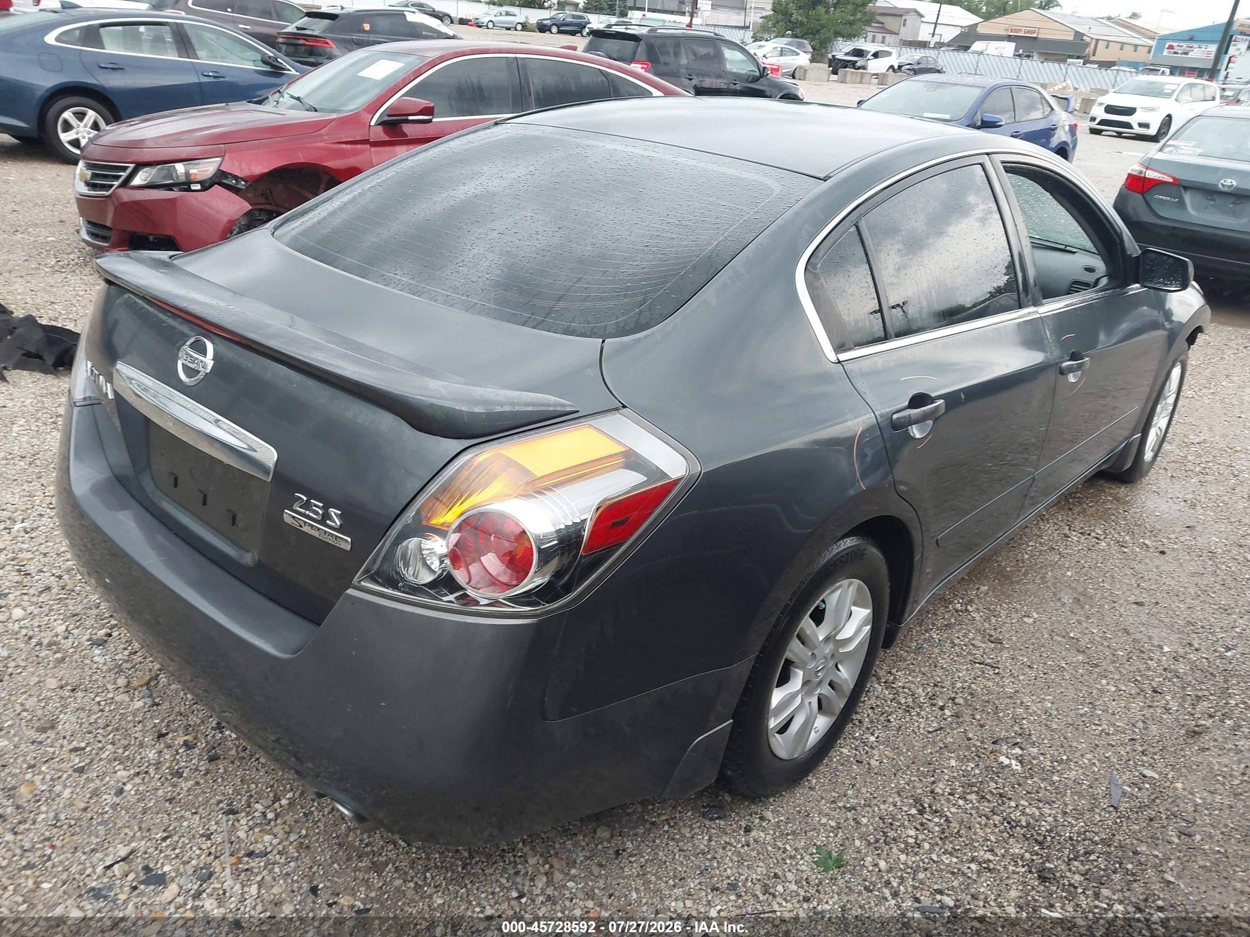 2011 Nissan Altima 2.5 S Gray vin: 1N4AL2AP3BN409723