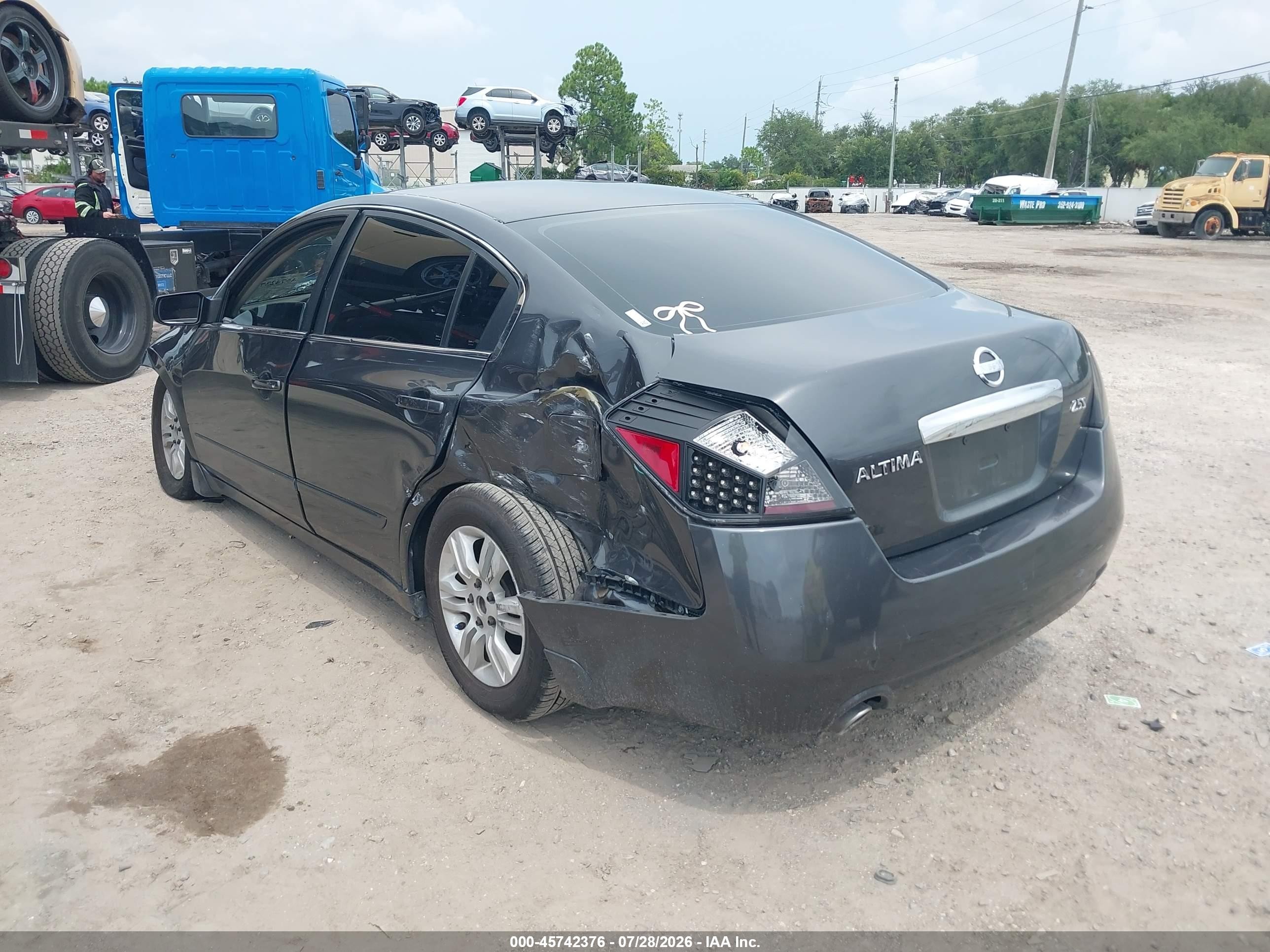 2011 Nissan Altima 2.5 S Серый vin: 1N4AL2AP3BN410421