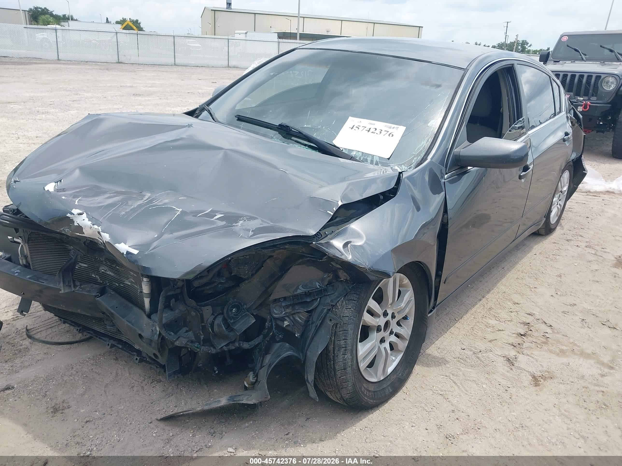 2011 Nissan Altima 2.5 S Серый vin: 1N4AL2AP3BN410421