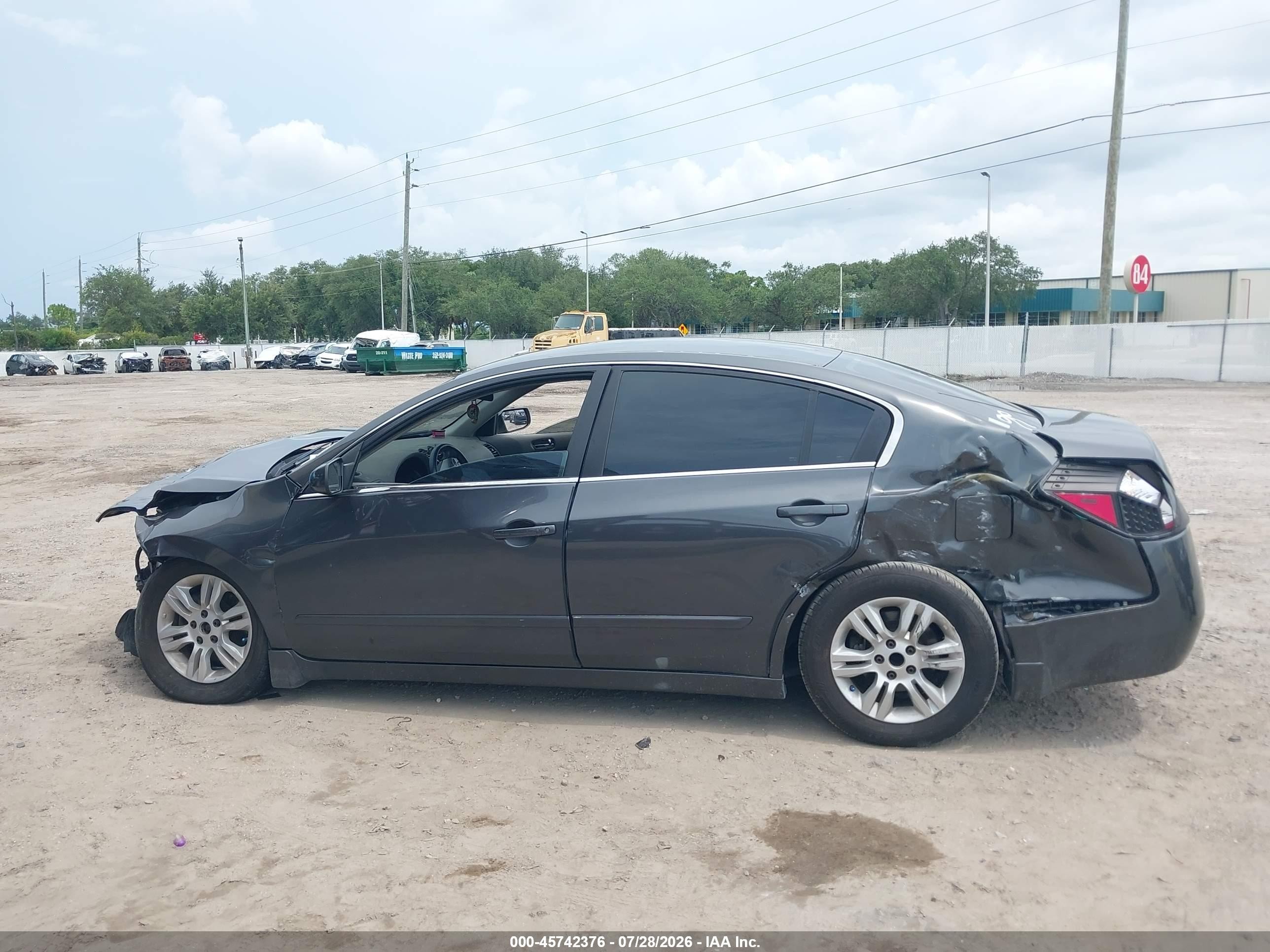 2011 Nissan Altima 2.5 S Серый vin: 1N4AL2AP3BN410421