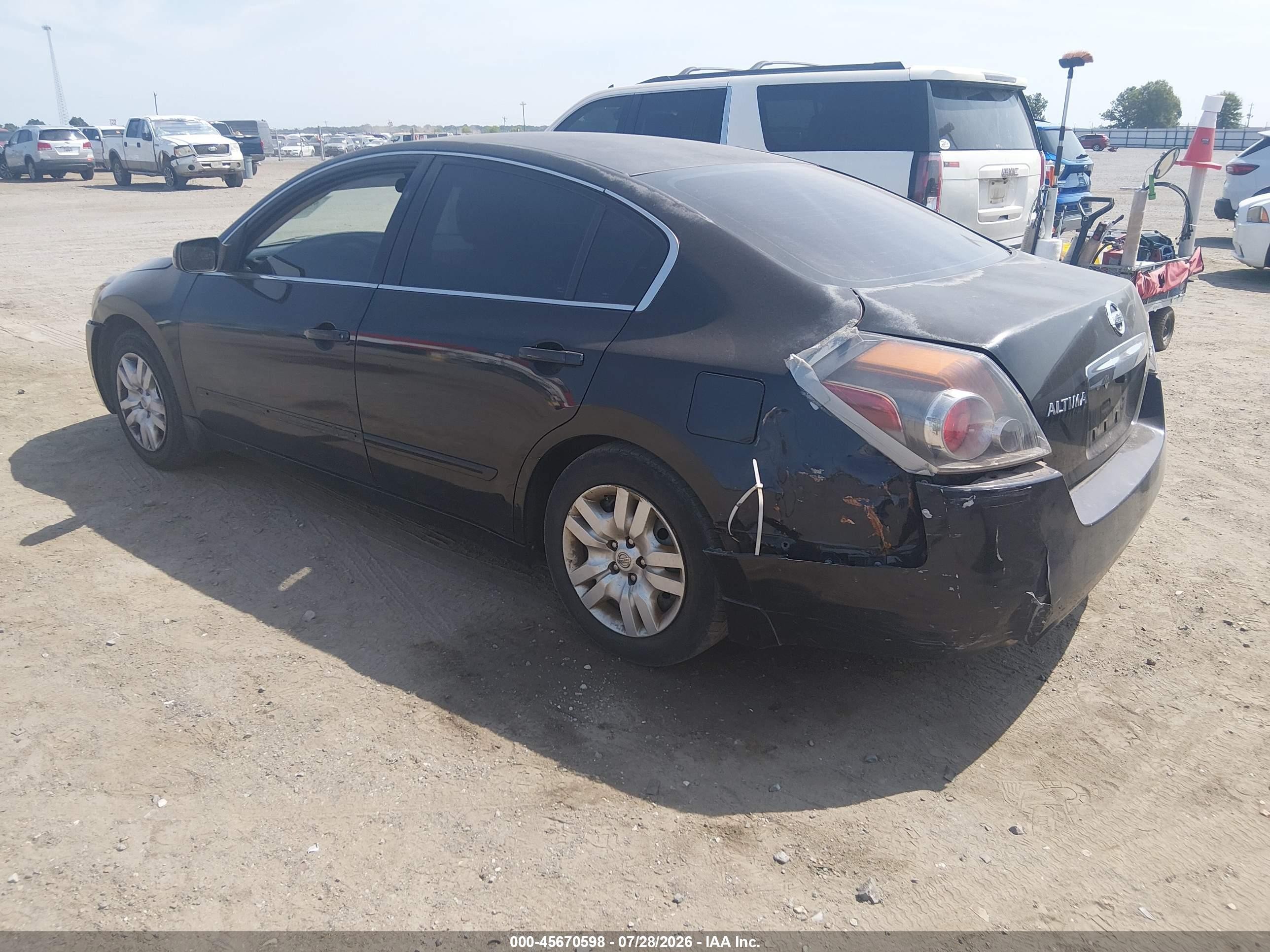 2011 Nissan Altima 2.5 S Black vin: 1N4AL2AP3BN427929