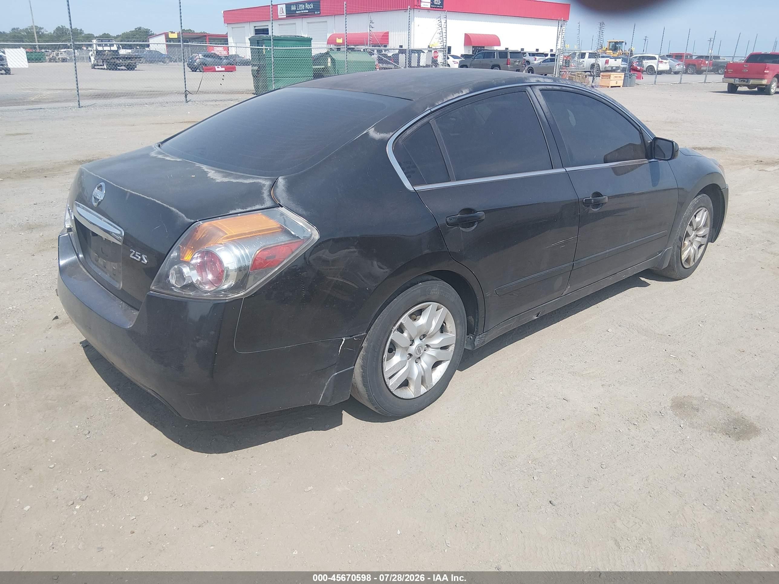 2011 Nissan Altima 2.5 S Black vin: 1N4AL2AP3BN427929
