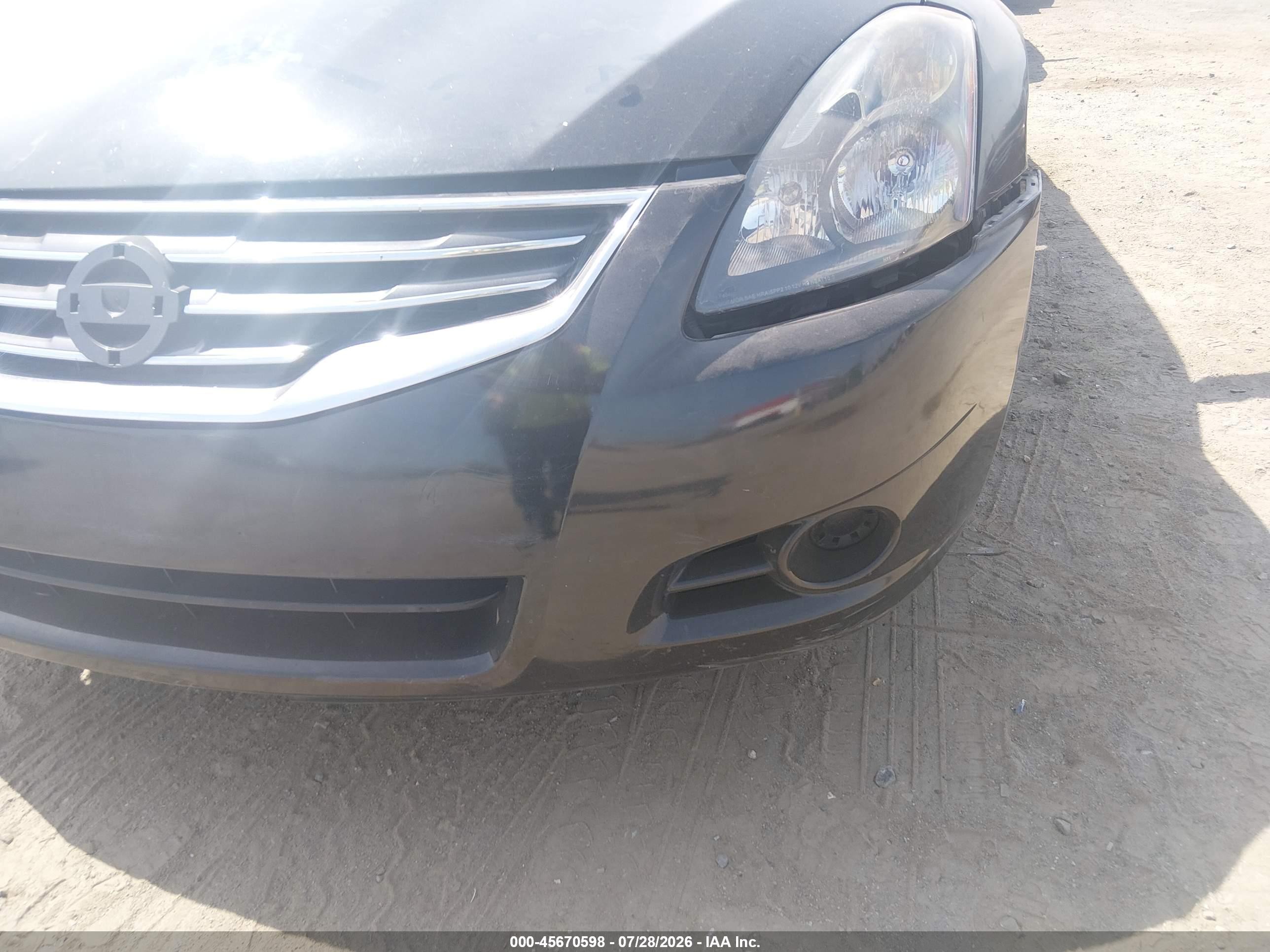 2011 Nissan Altima 2.5 S Black vin: 1N4AL2AP3BN427929