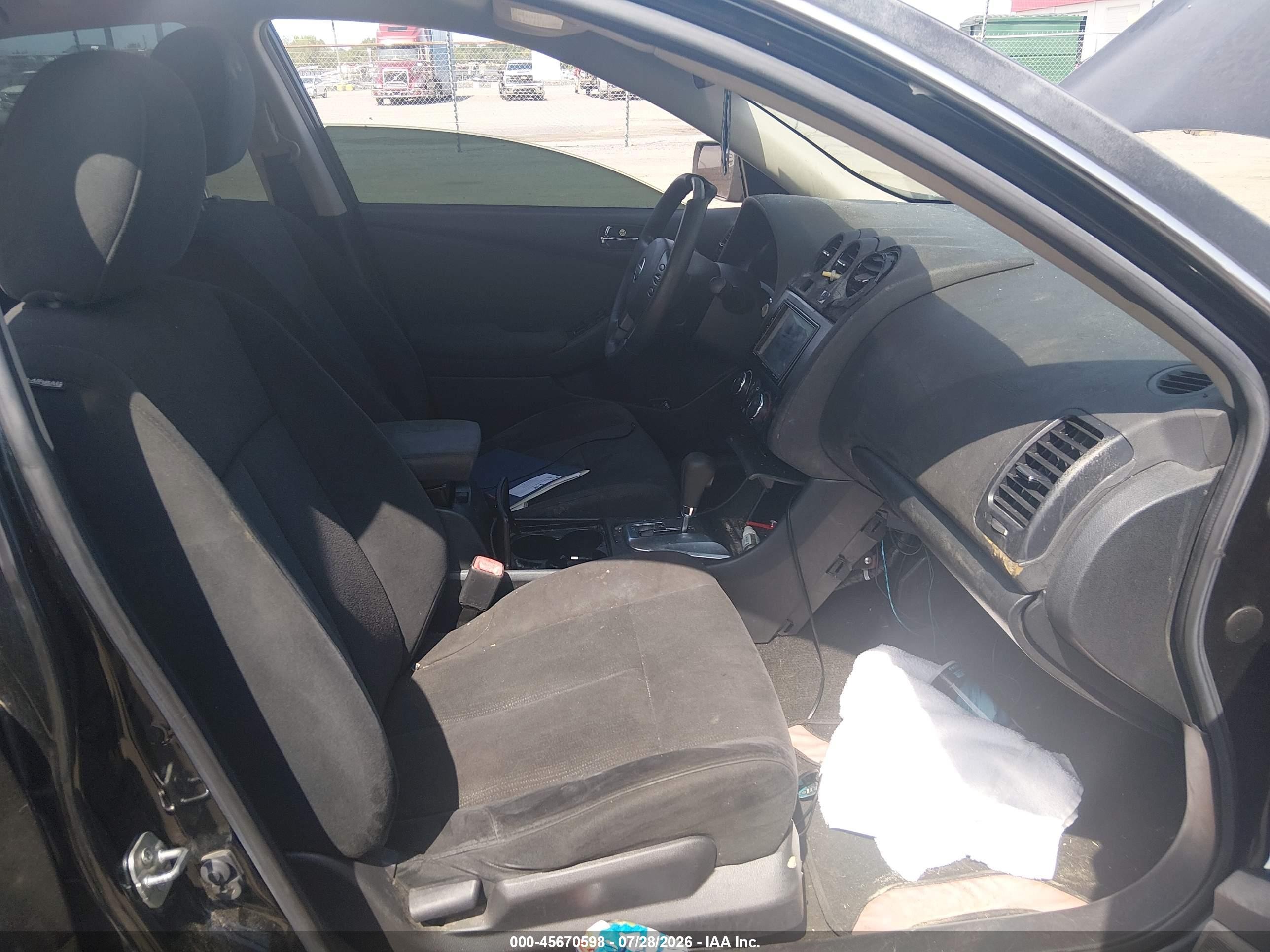 2011 Nissan Altima 2.5 S Black vin: 1N4AL2AP3BN427929