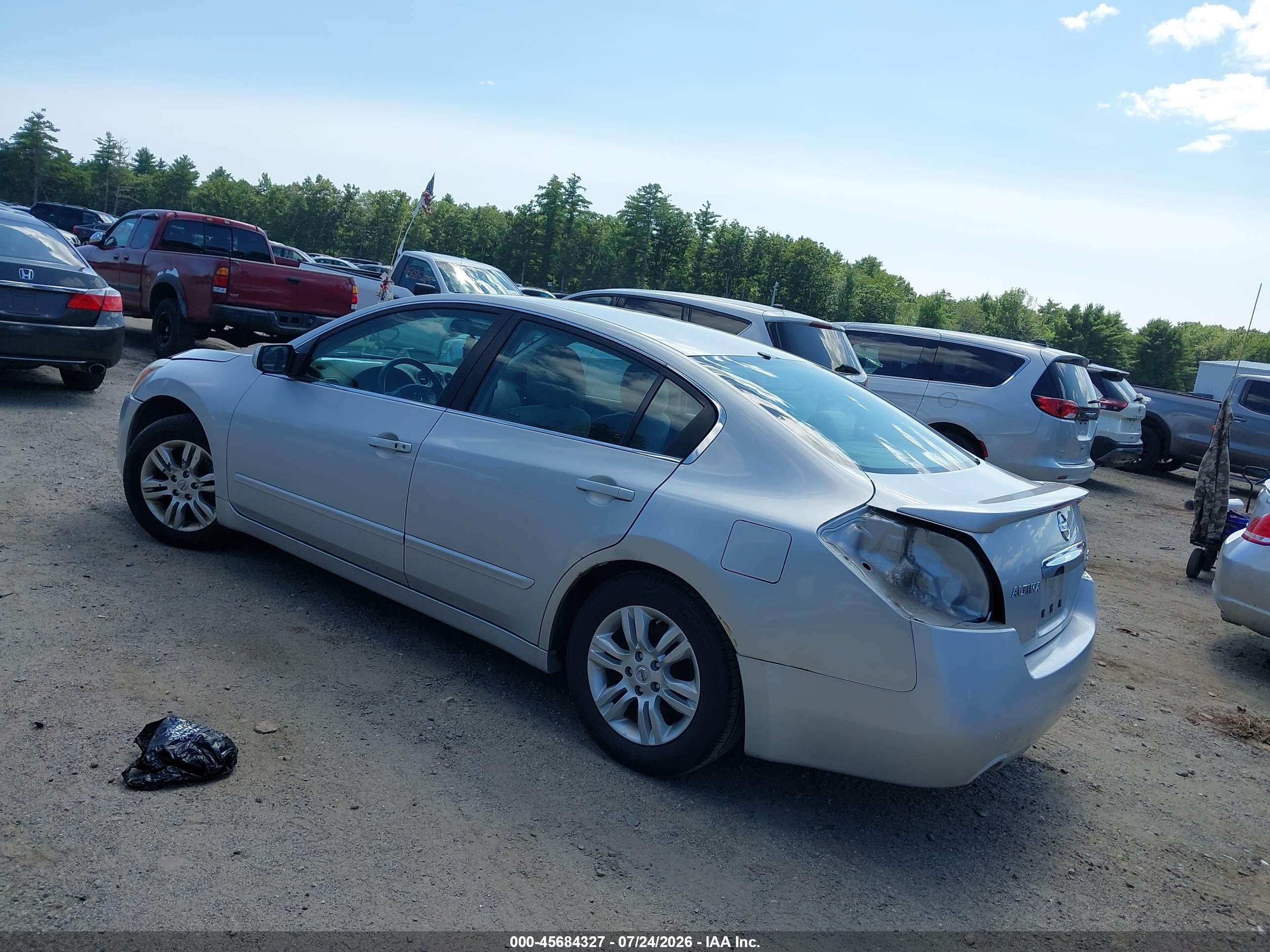 2011 Nissan Altima 2.5 S Silver vin: 1N4AL2AP3BN434623
