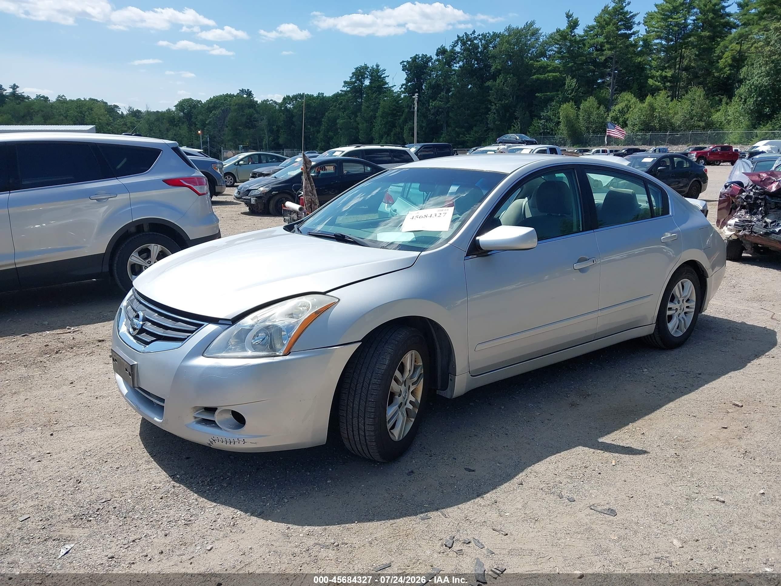 2011 Nissan Altima 2.5 S Silver vin: 1N4AL2AP3BN434623