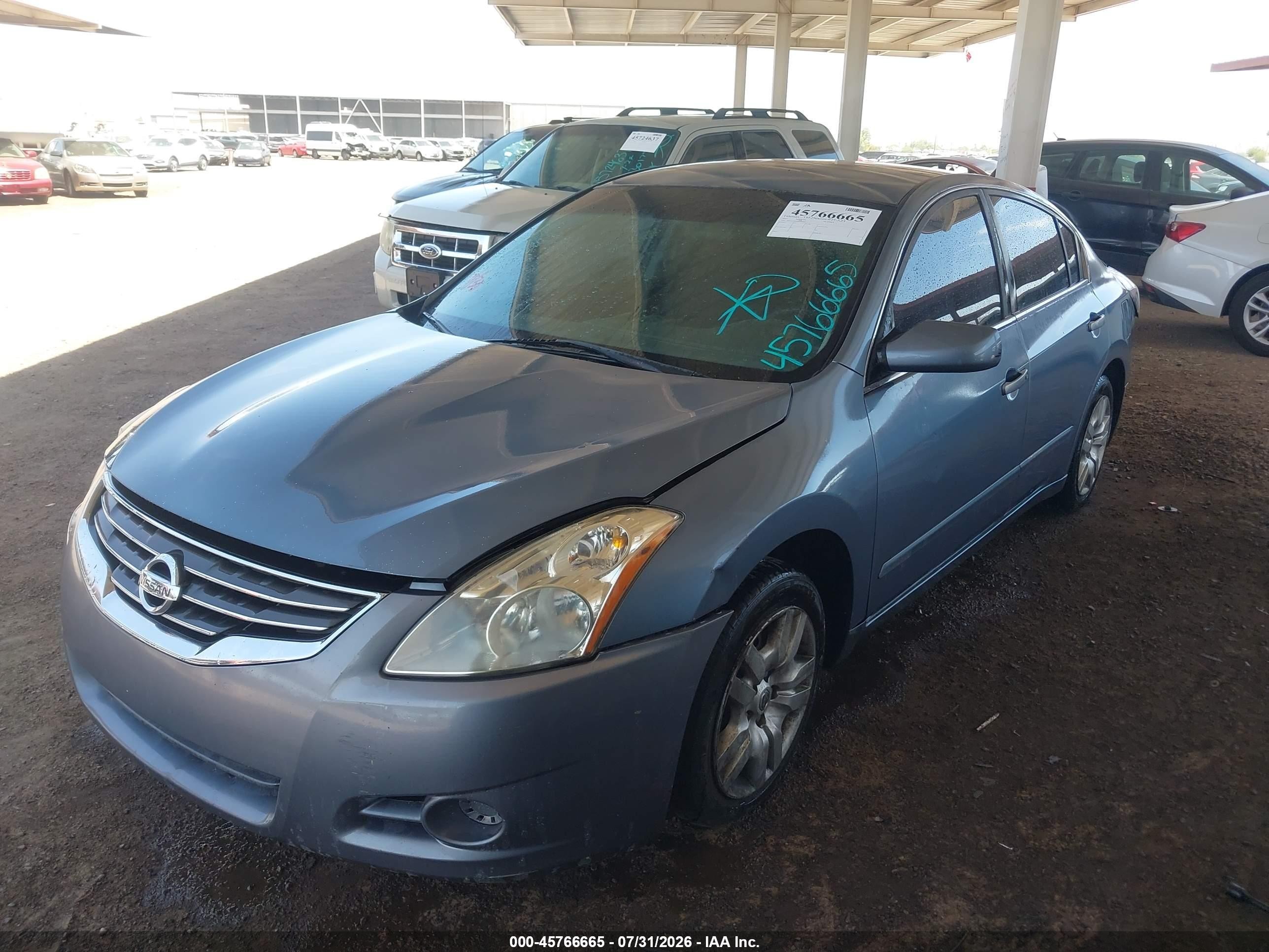 2011 Nissan Altima 2.5 S Blue vin: 1N4AL2AP3BN460042