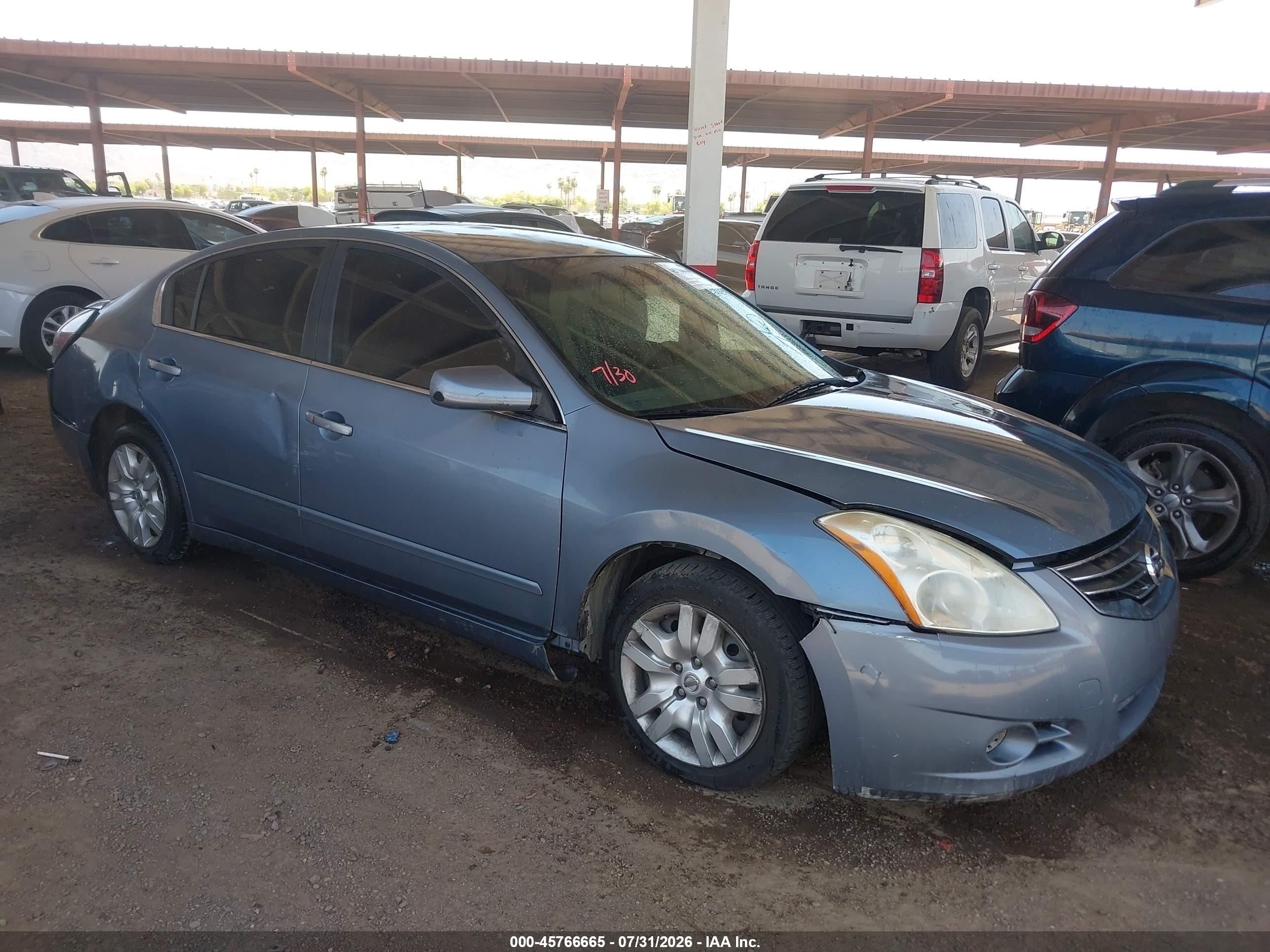 2011 Nissan Altima 2.5 S Blue vin: 1N4AL2AP3BN460042
