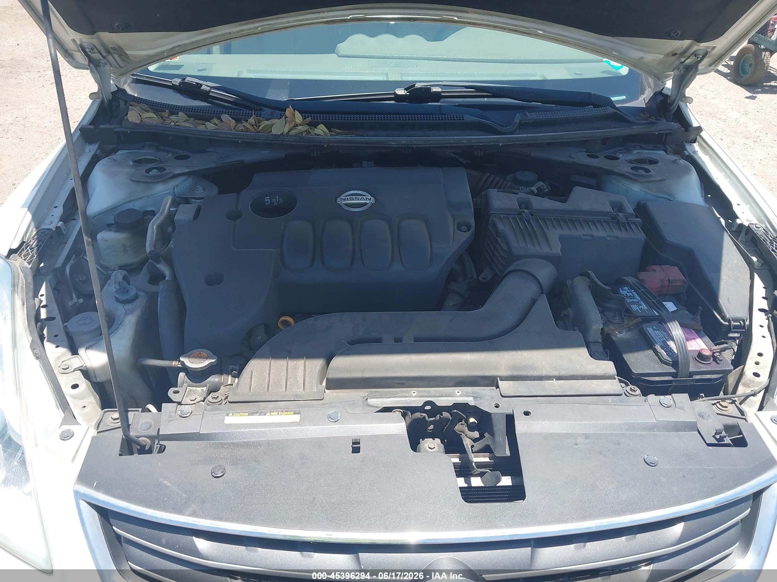 2011 Nissan Altima 2.5 S White vin: 1N4AL2AP3BN478248