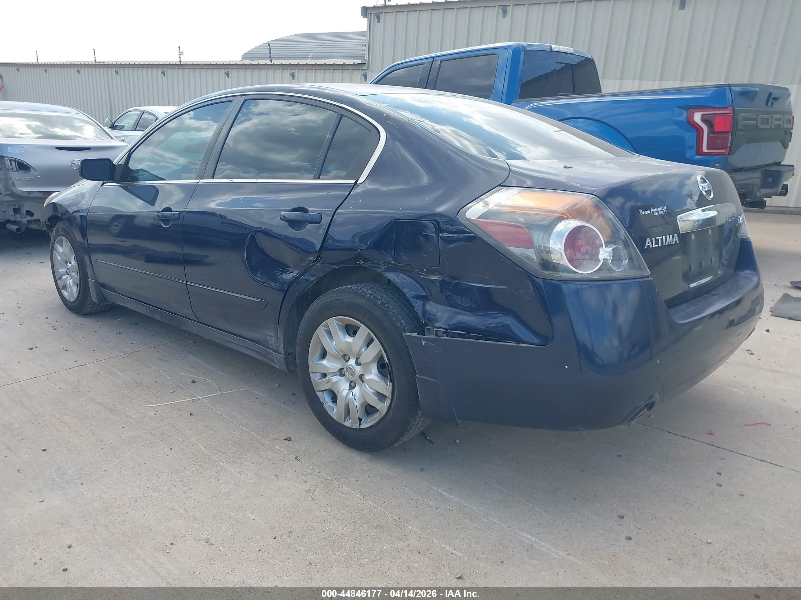 2011 Nissan Altima 2.5 S Синий vin: 1N4AL2AP3BN494658