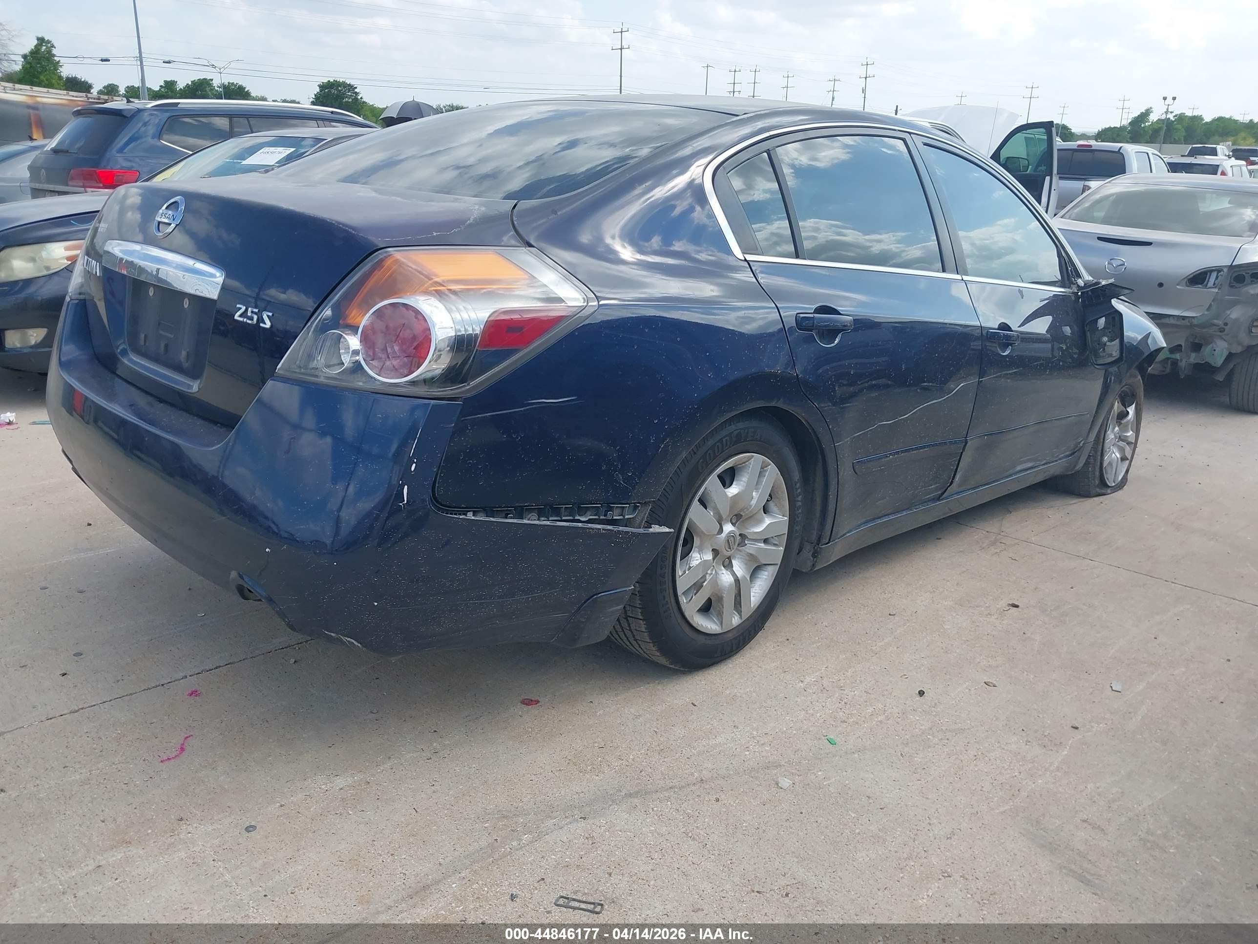 2011 Nissan Altima 2.5 S Синий vin: 1N4AL2AP3BN494658