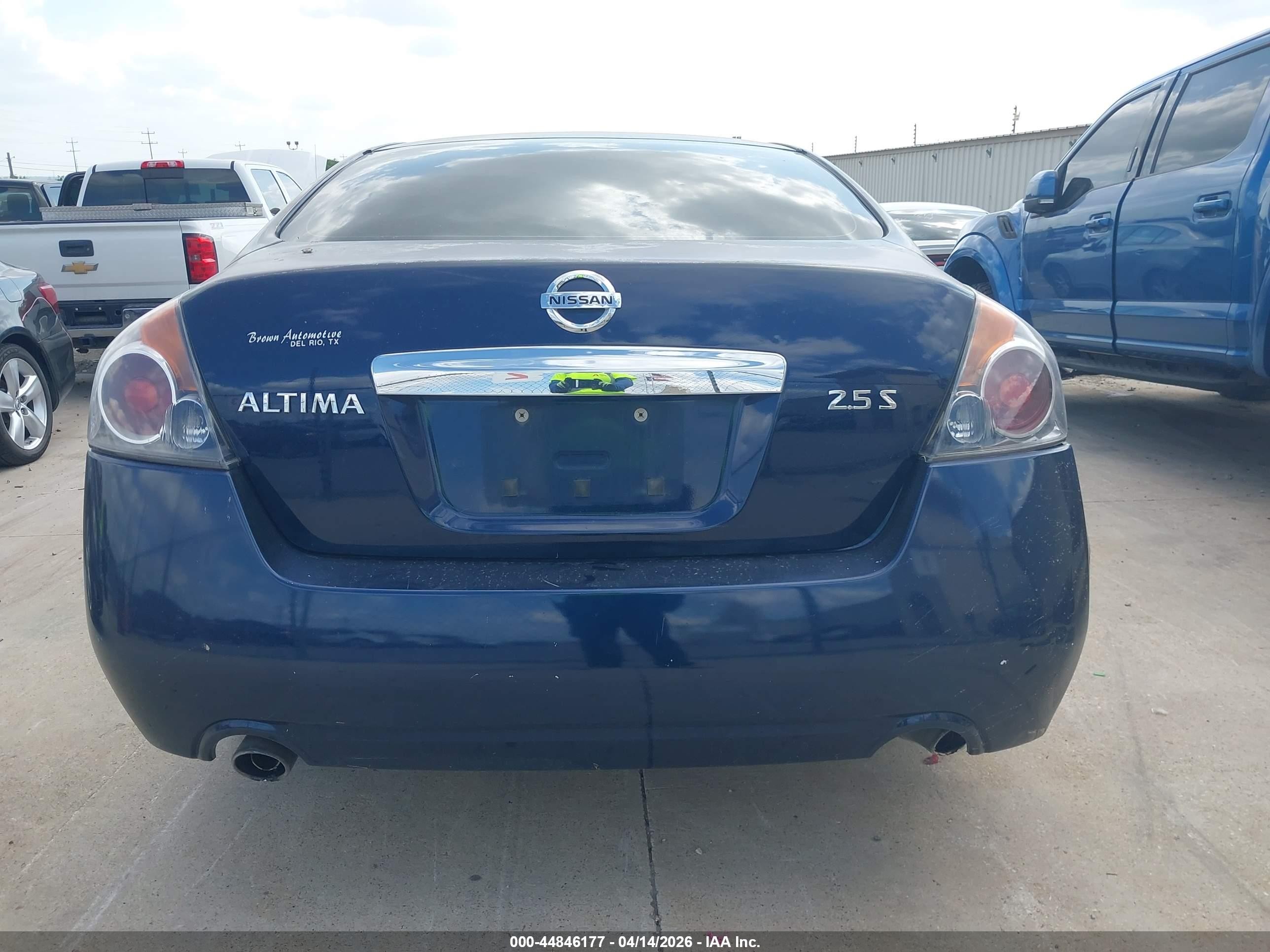 2011 Nissan Altima 2.5 S Синий vin: 1N4AL2AP3BN494658