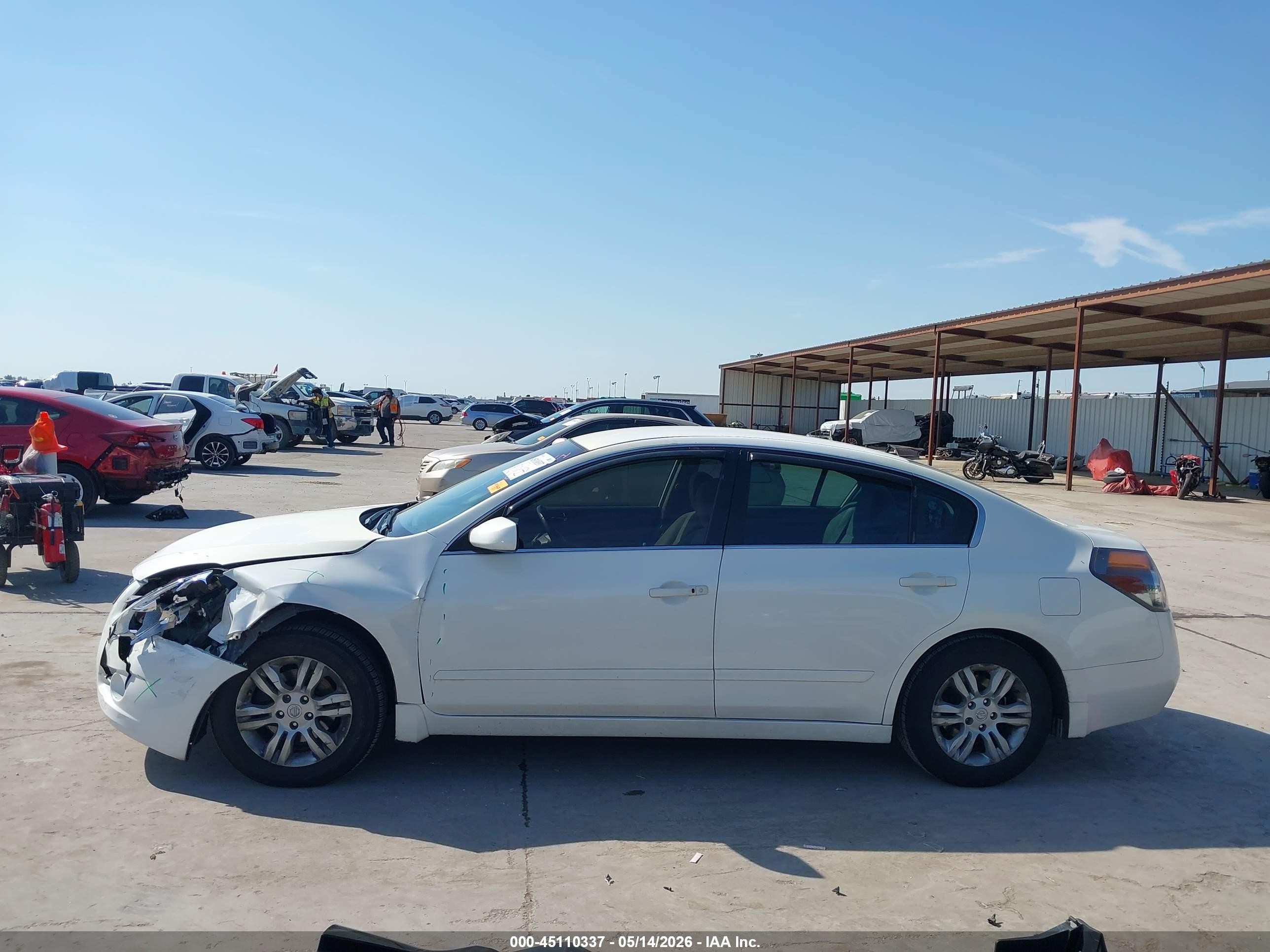 2011 Nissan Altima 2.5 S White vin: 1N4AL2AP3BN514374