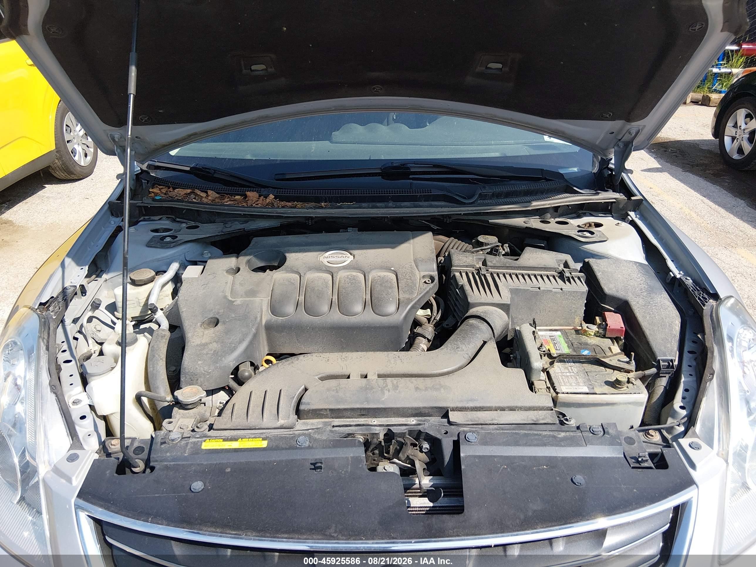 2012 Nissan Altima 2.5 S Silver vin: 1N4AL2AP3CC107815