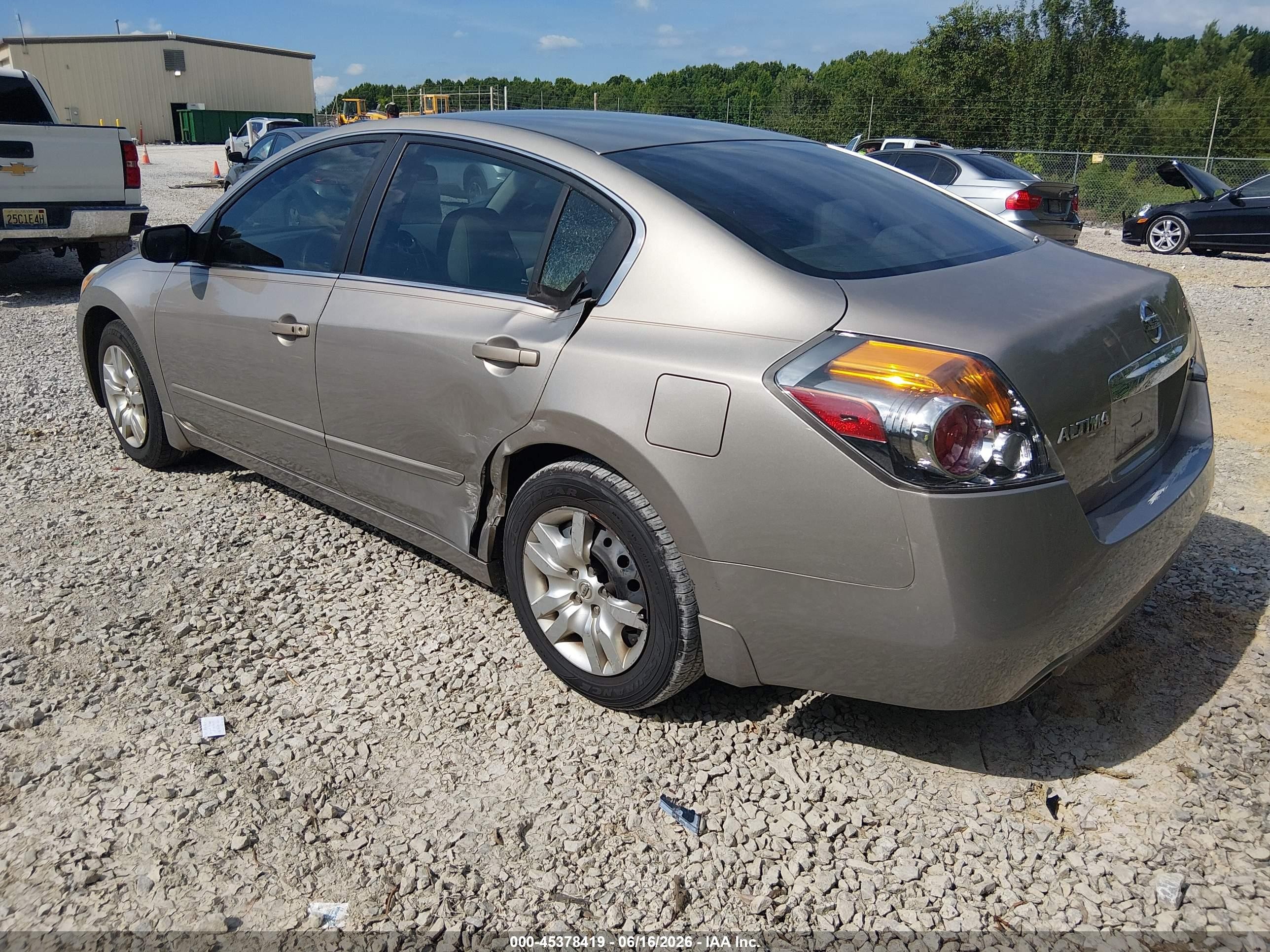 2012 Nissan Altima 2.5 S Tan vin: 1N4AL2AP3CC109922